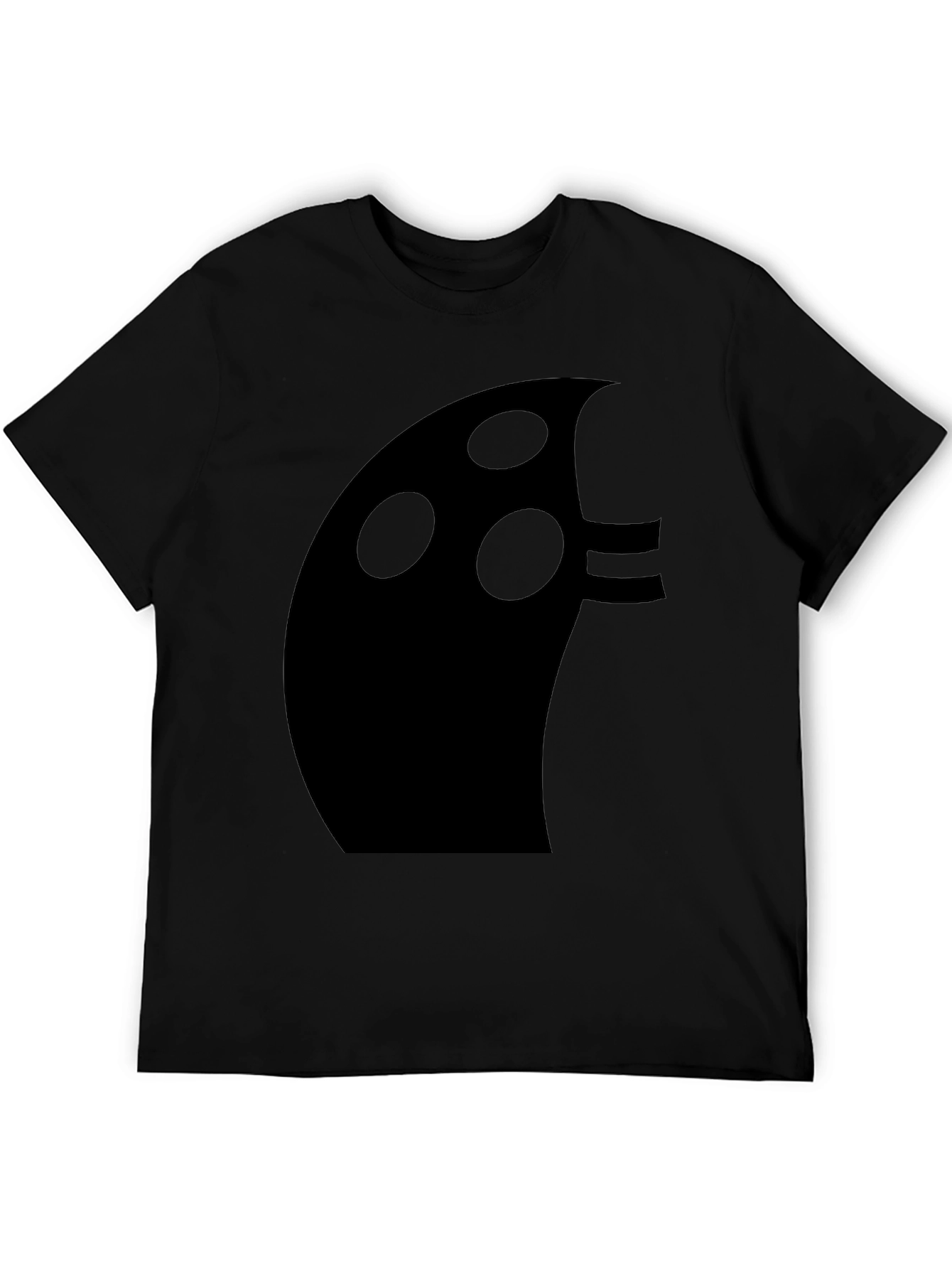 Abstract Graphic Black T-Shirt - Modern Style