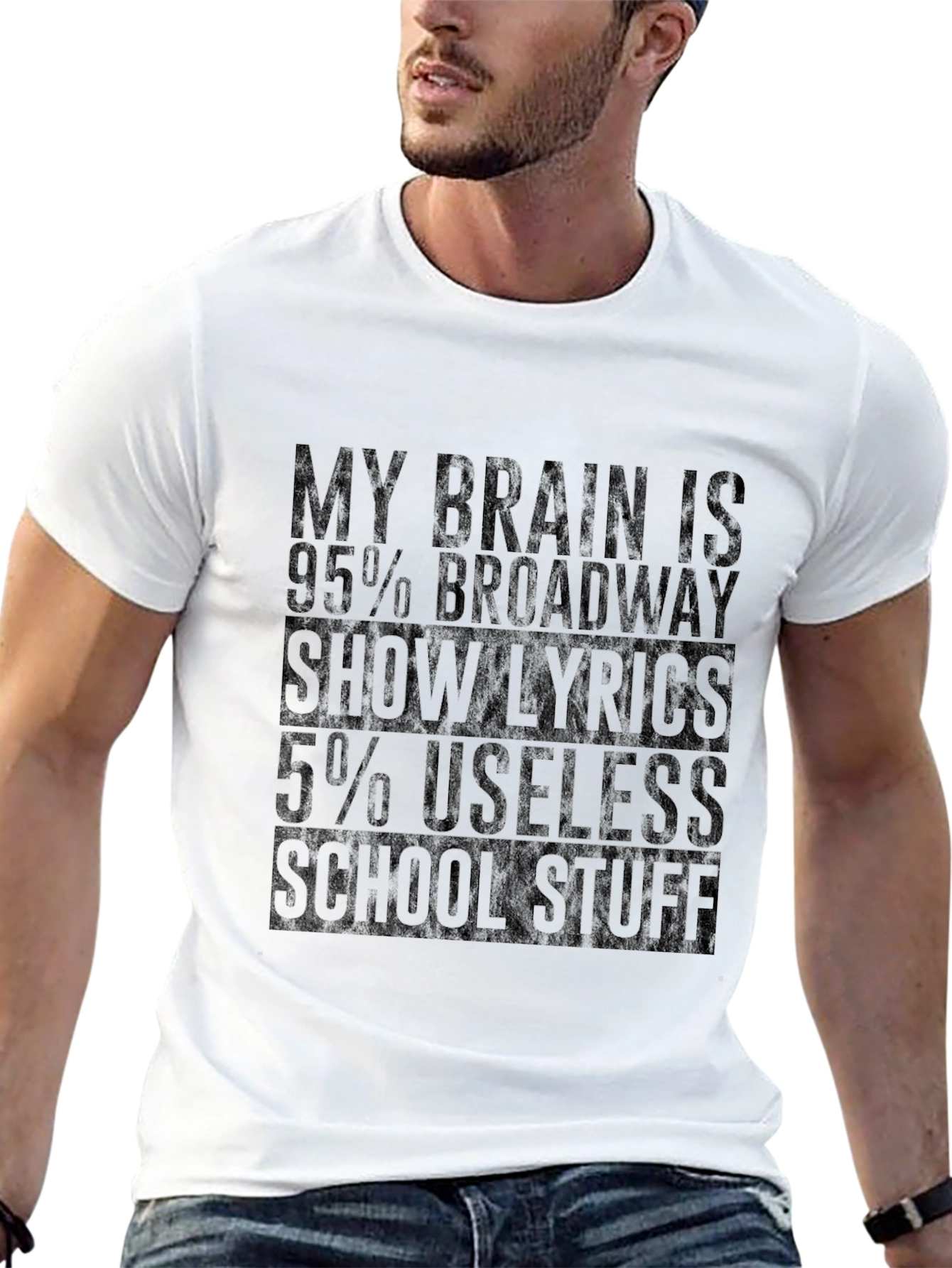 Broadway Lyrics Funny T-Shirt