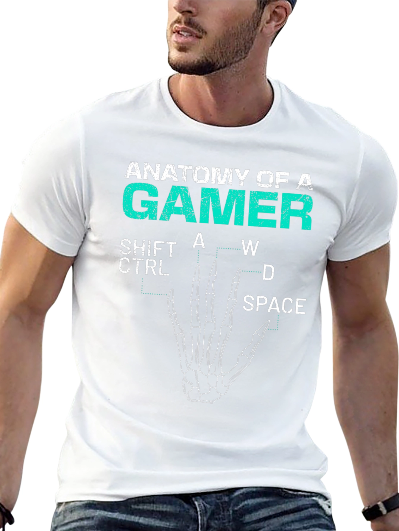 Anatomy of a Gamer T-Shirt