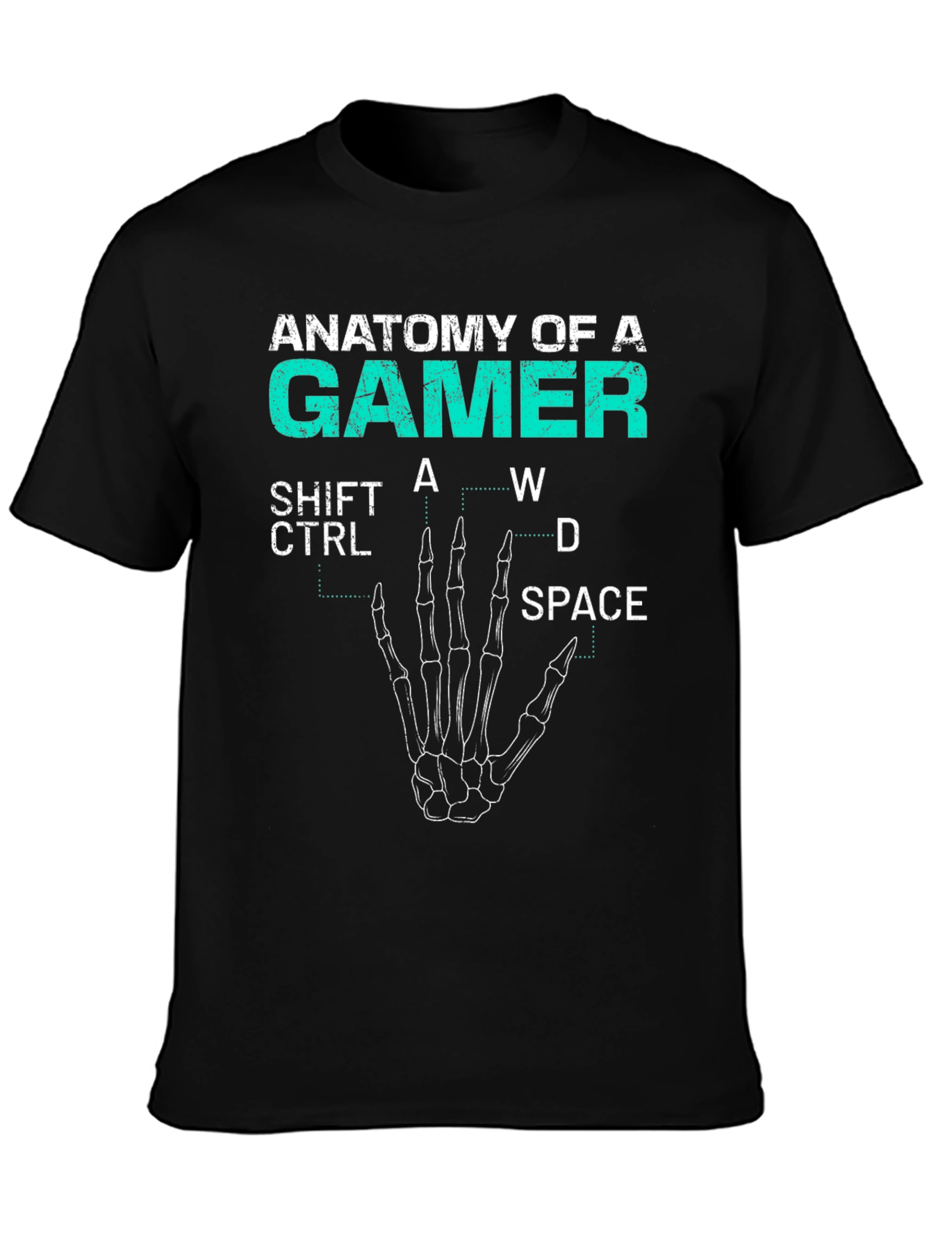 Anatomy of a Gamer T-Shirt