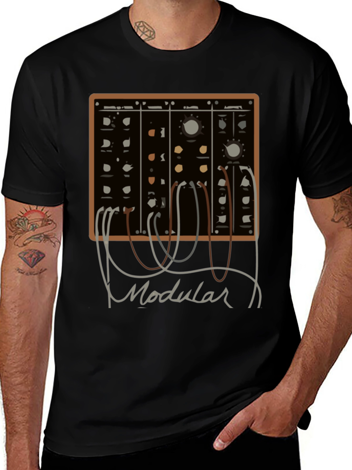Modular Synth T-Shirt - Musician Tee
