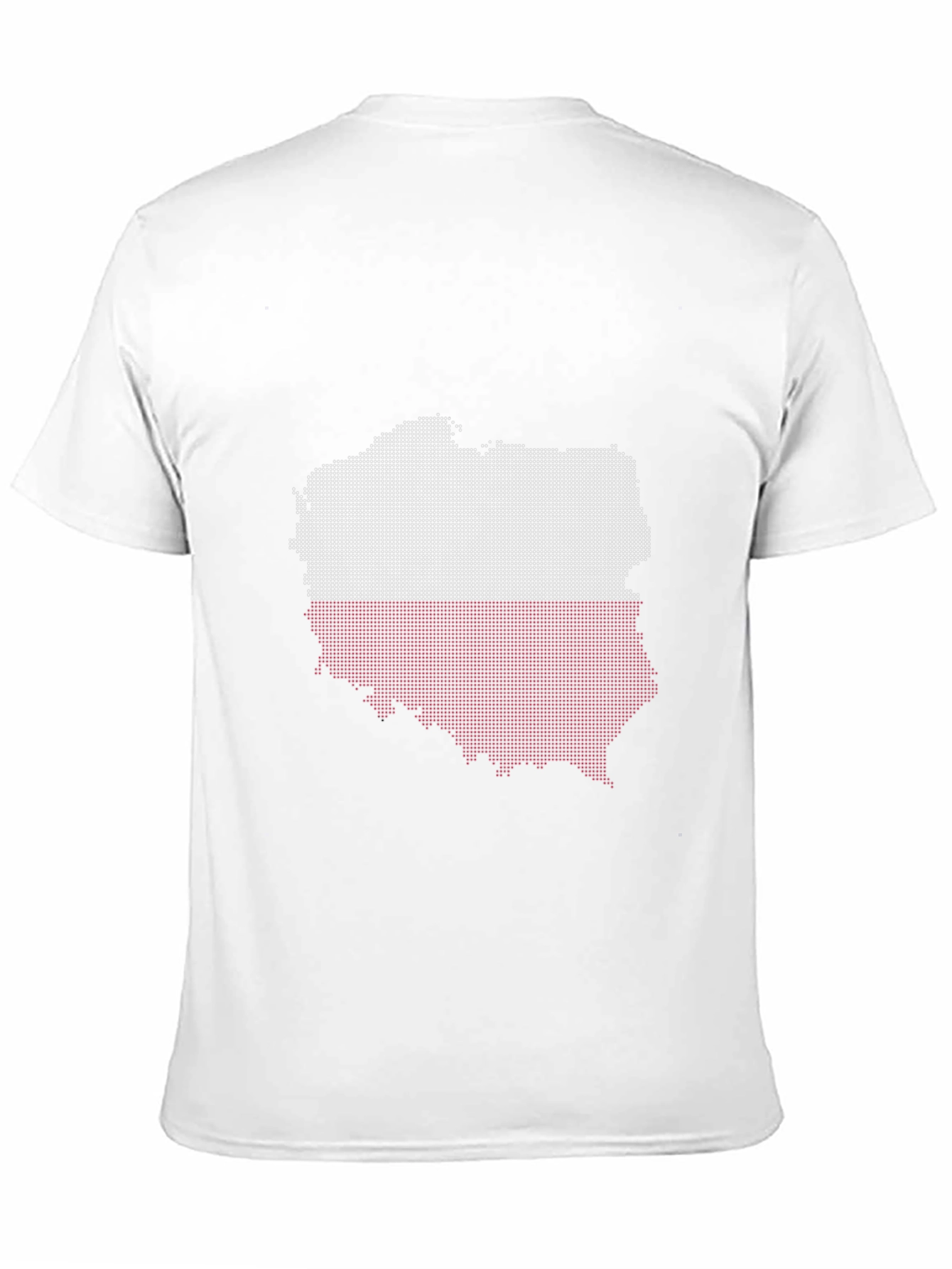 Poland Flag Map Graphic T-Shirt