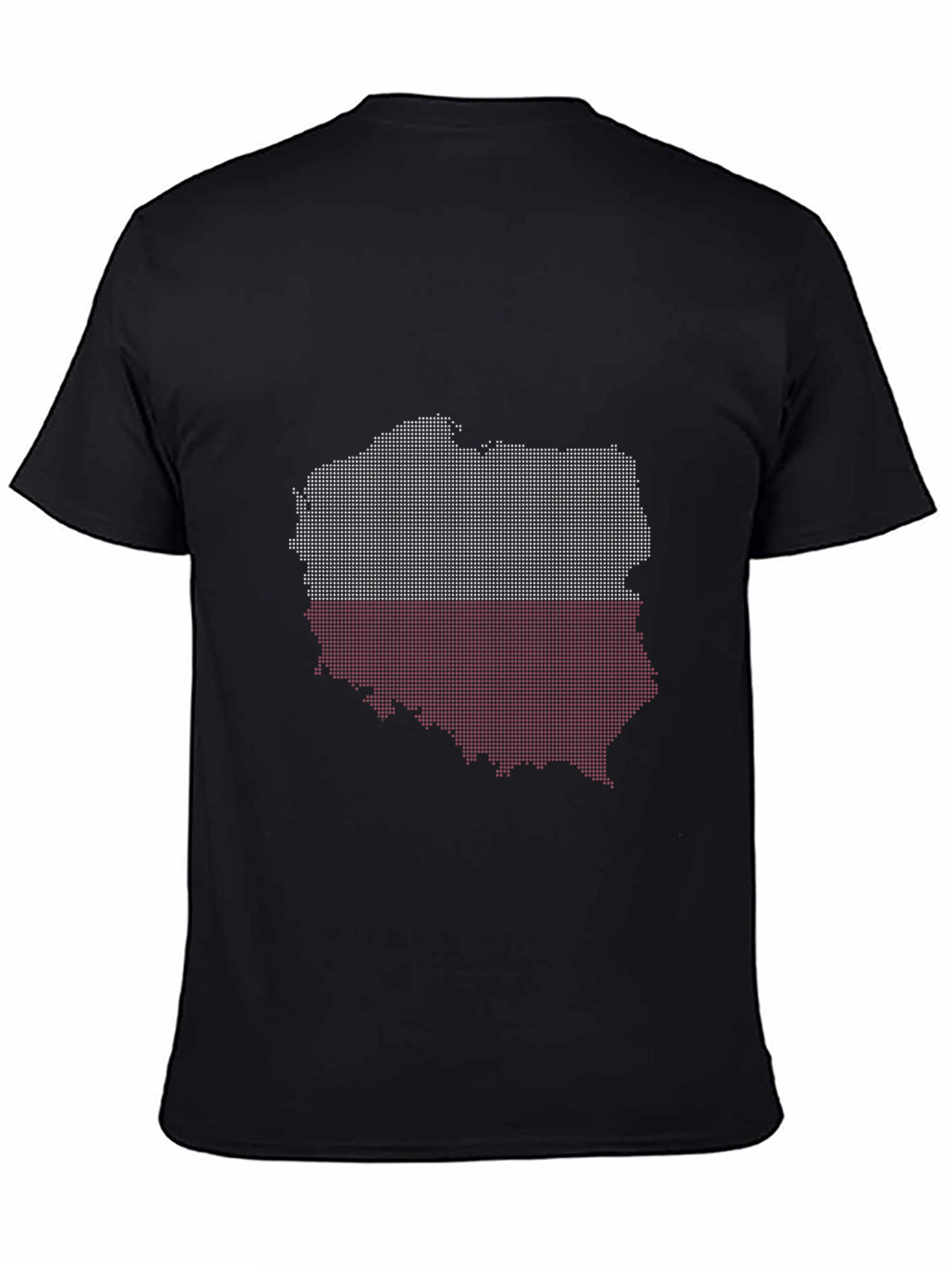 Poland Flag Map Graphic T-Shirt