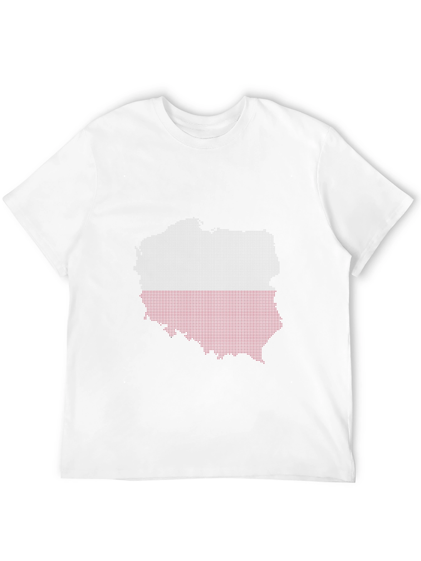 Poland Flag Map Graphic T-Shirt