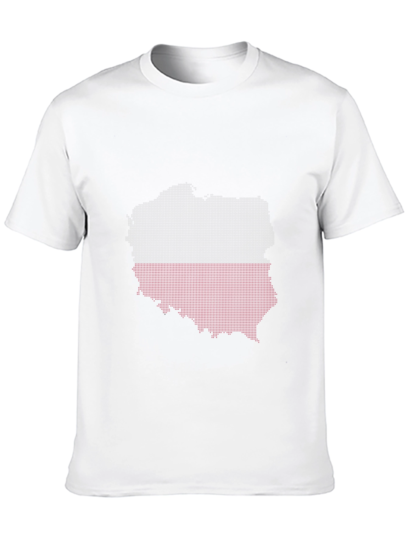 Poland Flag Map Graphic T-Shirt