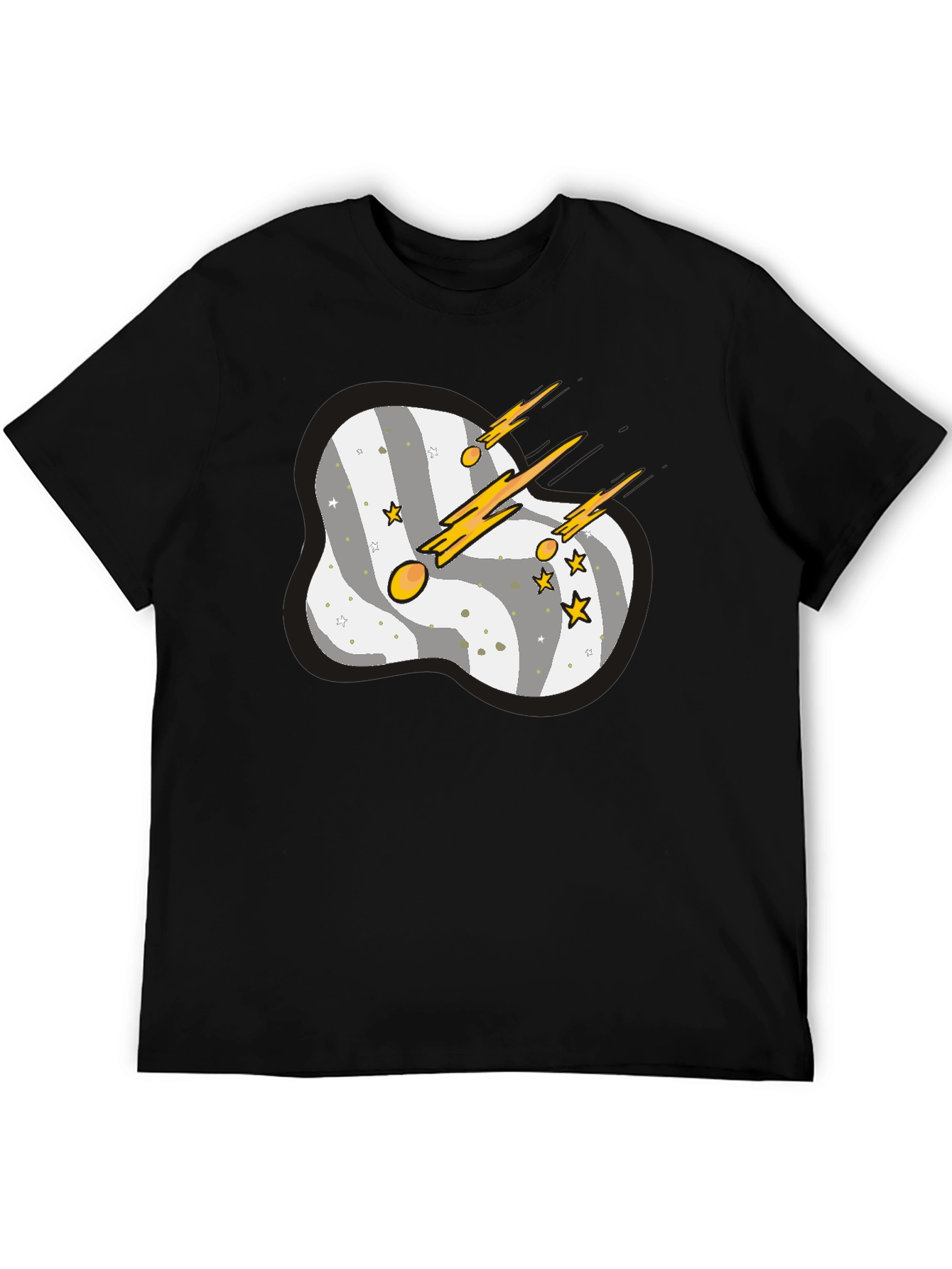 Space Comet Graphic T-Shirt