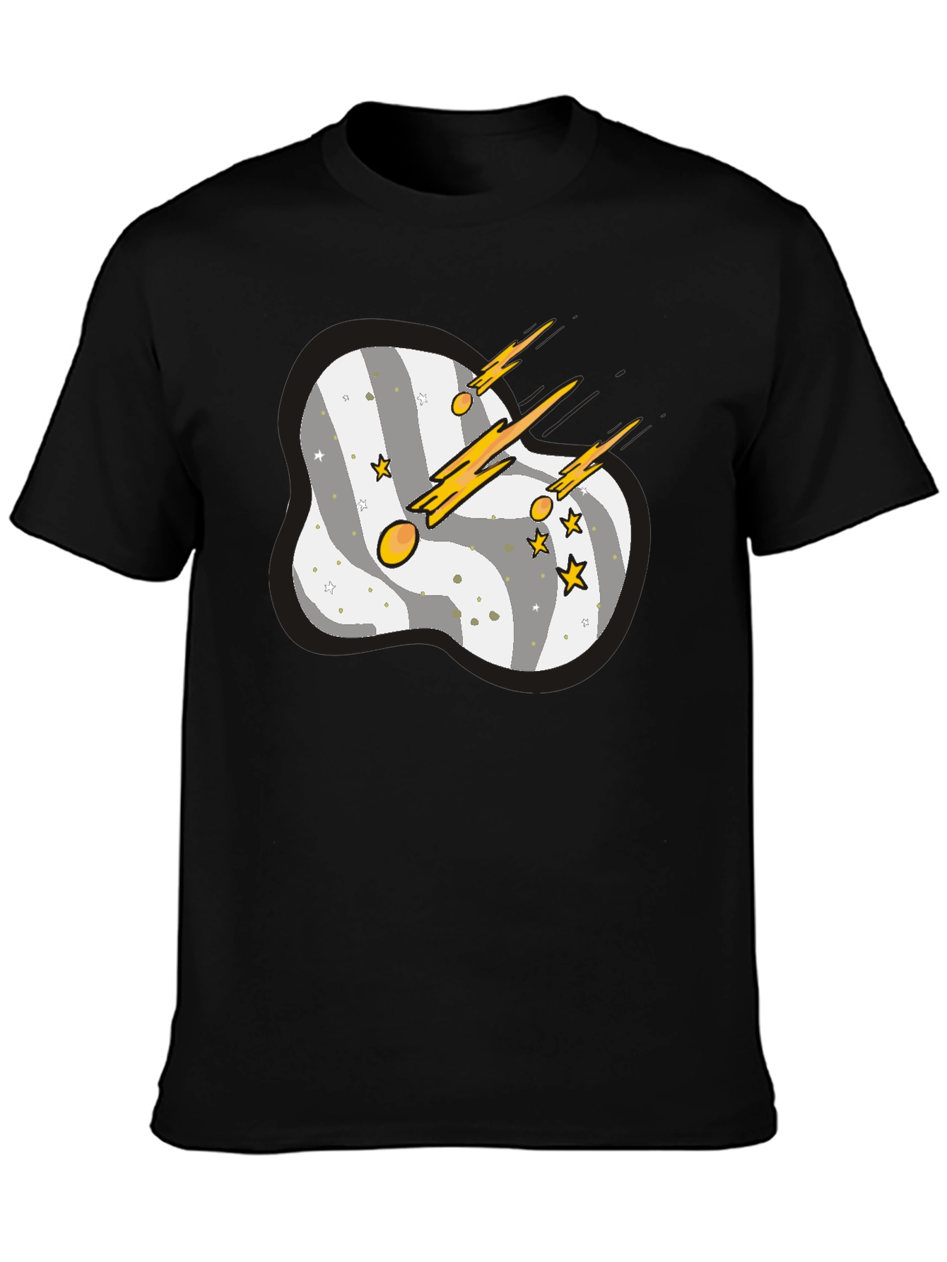 Space Comet Graphic T-Shirt