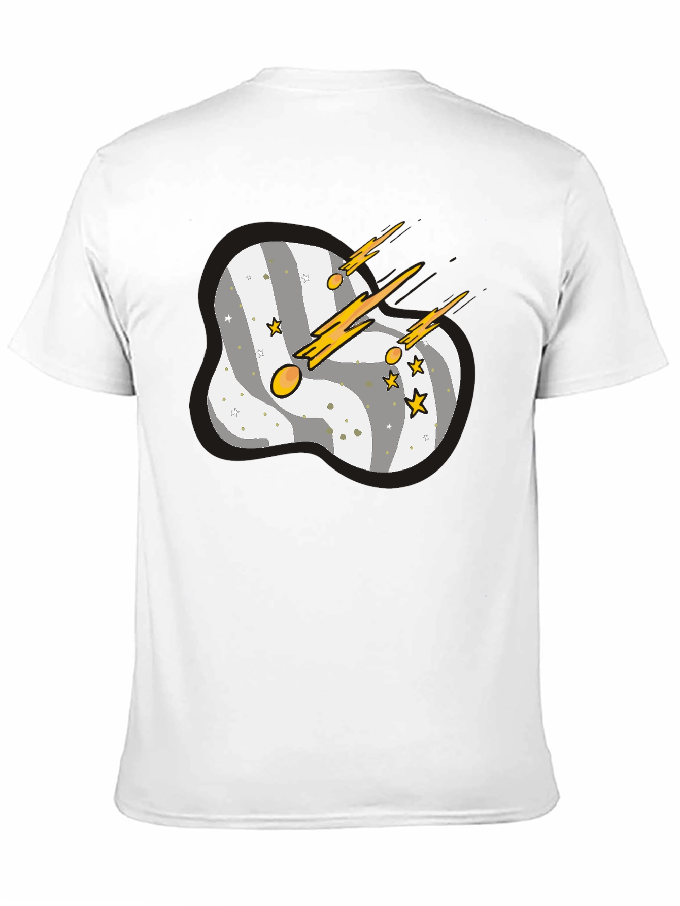 Space Comet Graphic T-Shirt