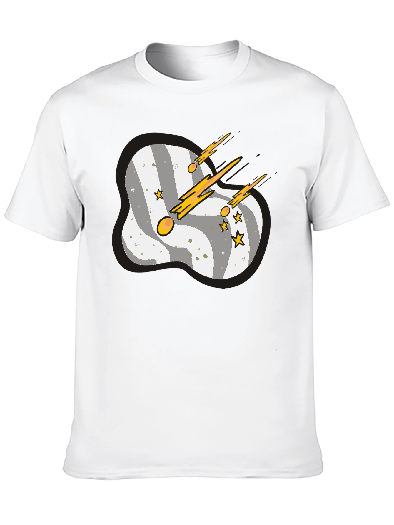 Space Comet Graphic T-Shirt