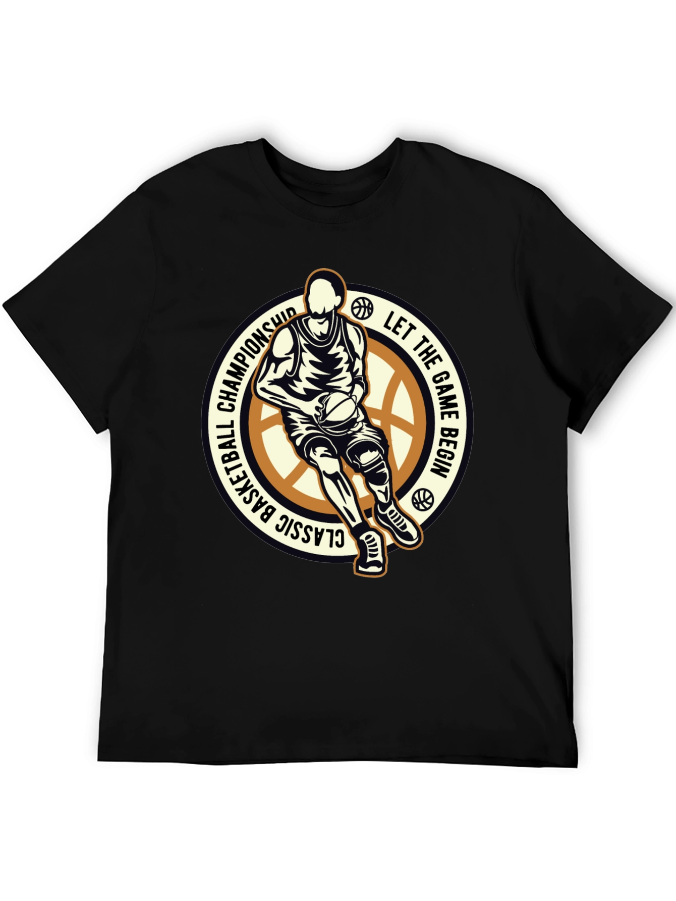 Basketball Graphic Tee - Let the Game Begin!