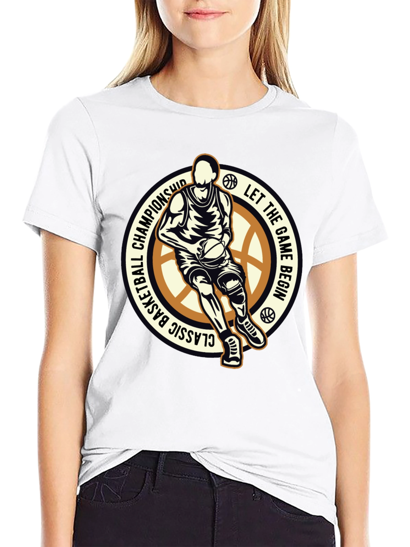 Basketball Graphic Tee - Let the Game Begin!