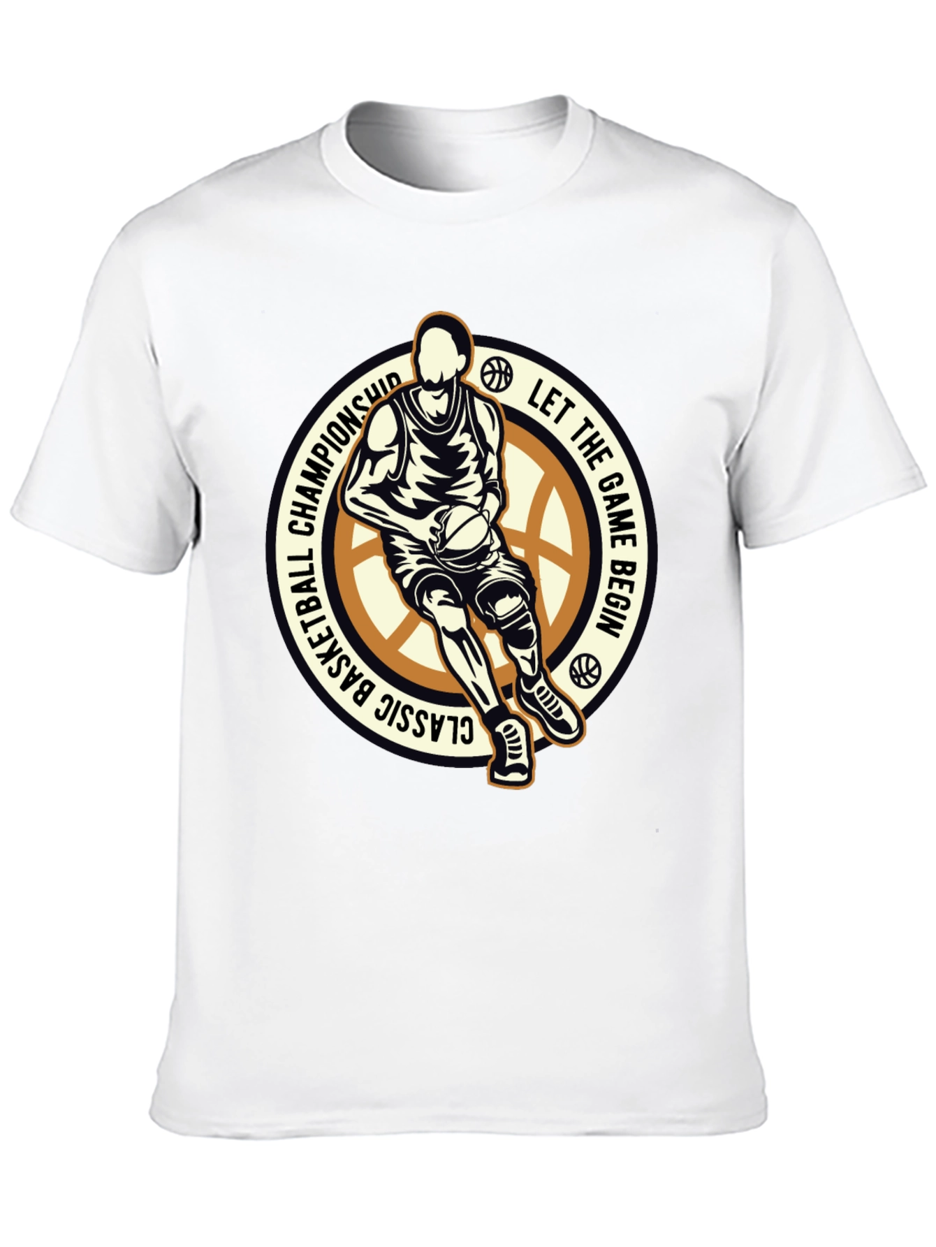 Basketball Graphic Tee - Let the Game Begin!