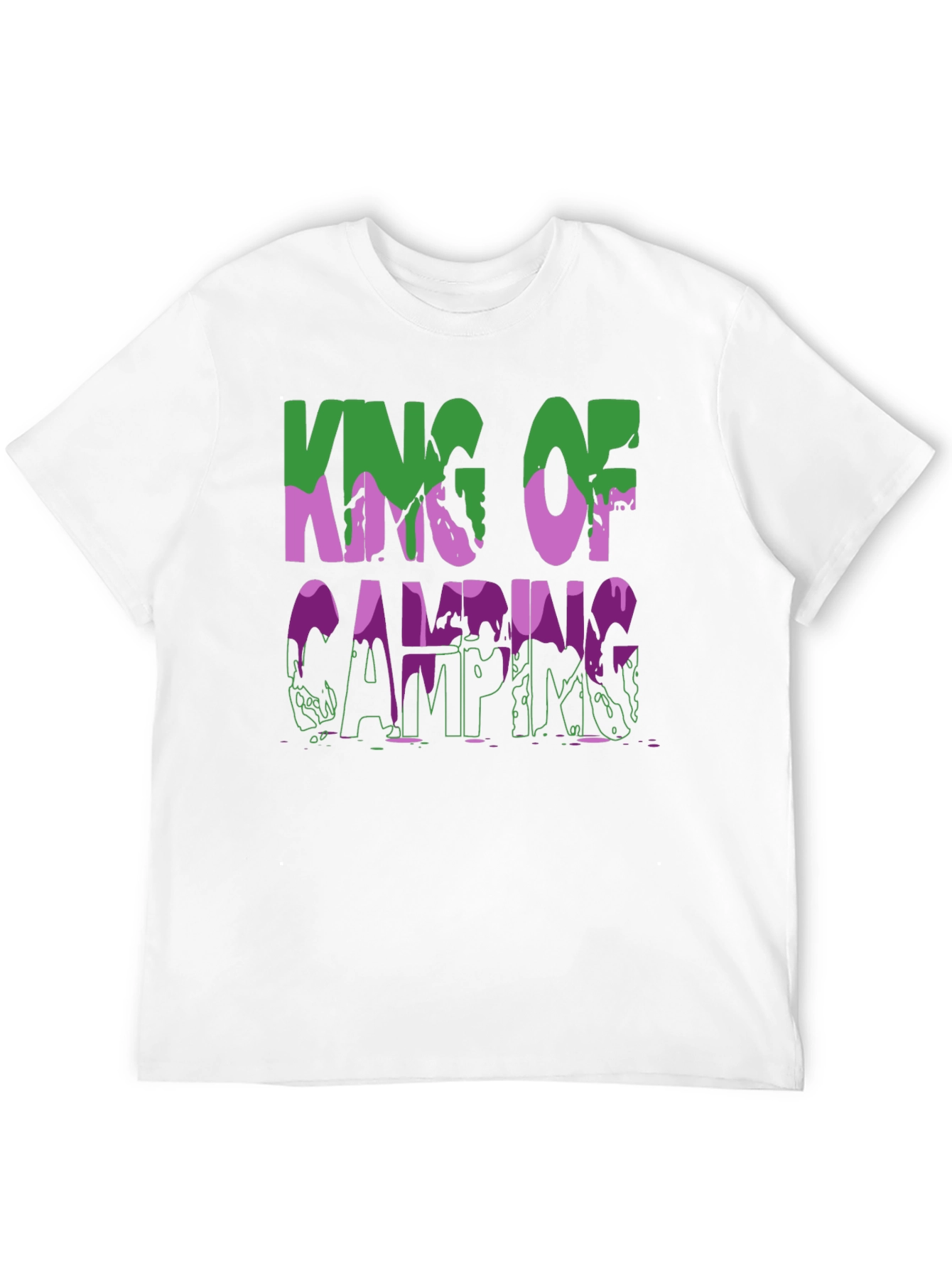 King of Camping Graphic T-Shirt