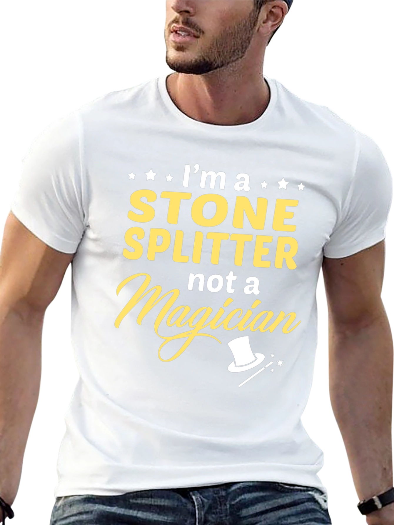 Stone Splitter T-Shirt - Funny Occupation Tee