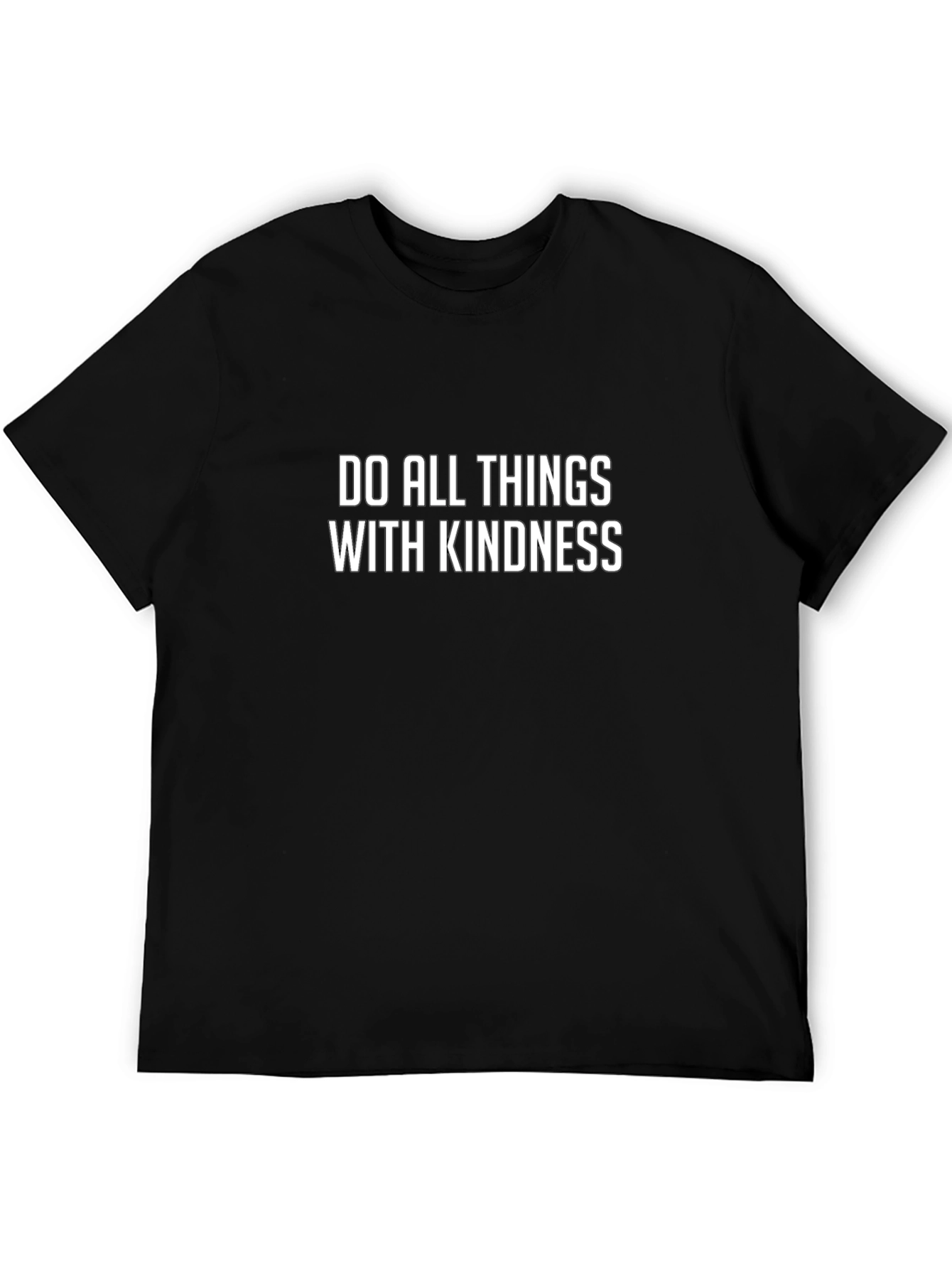 Kindness T-Shirt - Black Graphic Tee