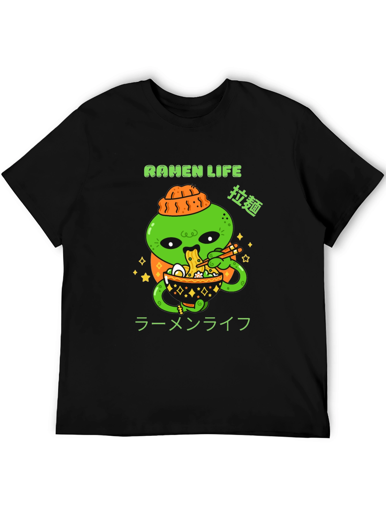 Ramen Life Graphic Tee - Alien Noodles