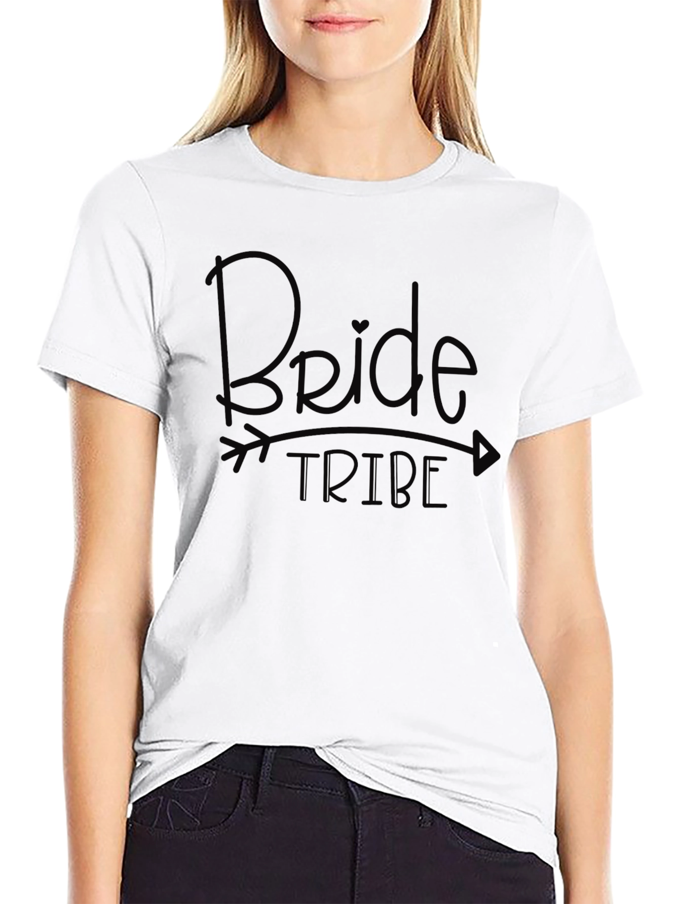 Bride Tribe Black T-Shirt