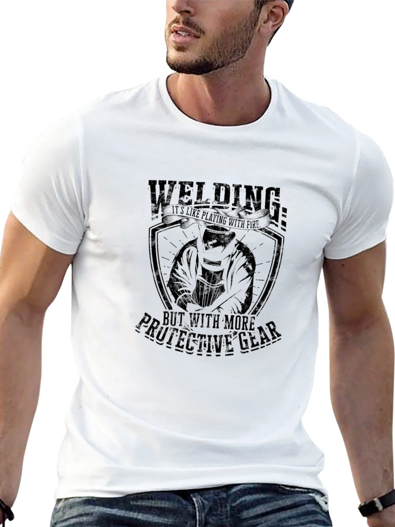 Welding Protective Gear Graphic Tee