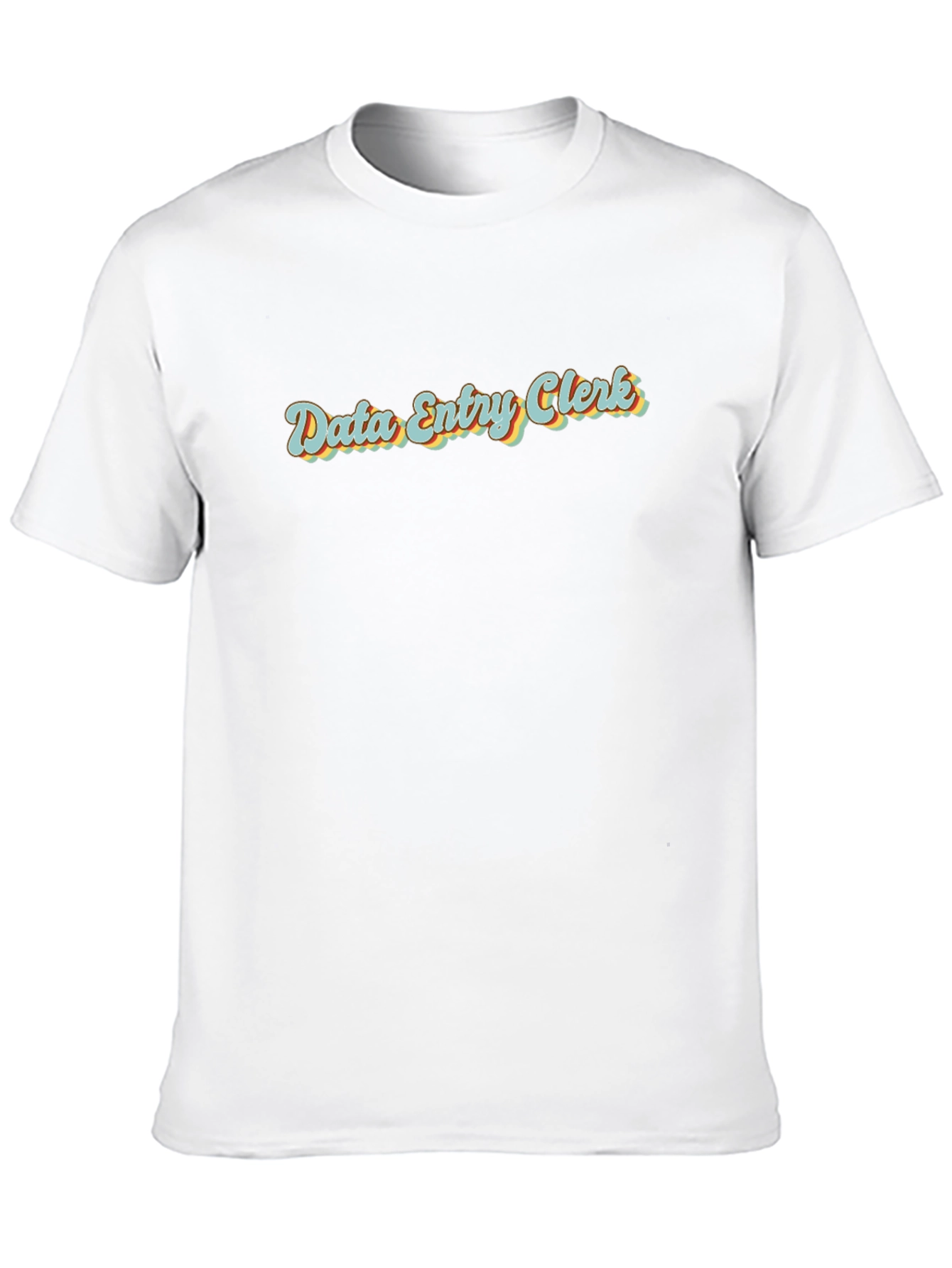 Data Entry Clerk Graphic Tee - Soft Cotton Blend