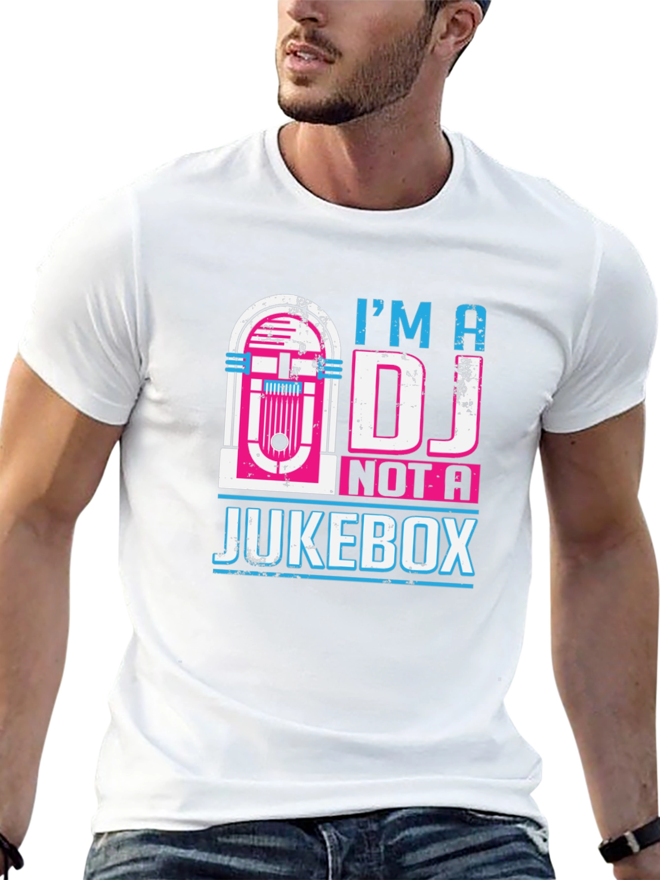 Im a DJ Not a Jukebox Graphic Tee
