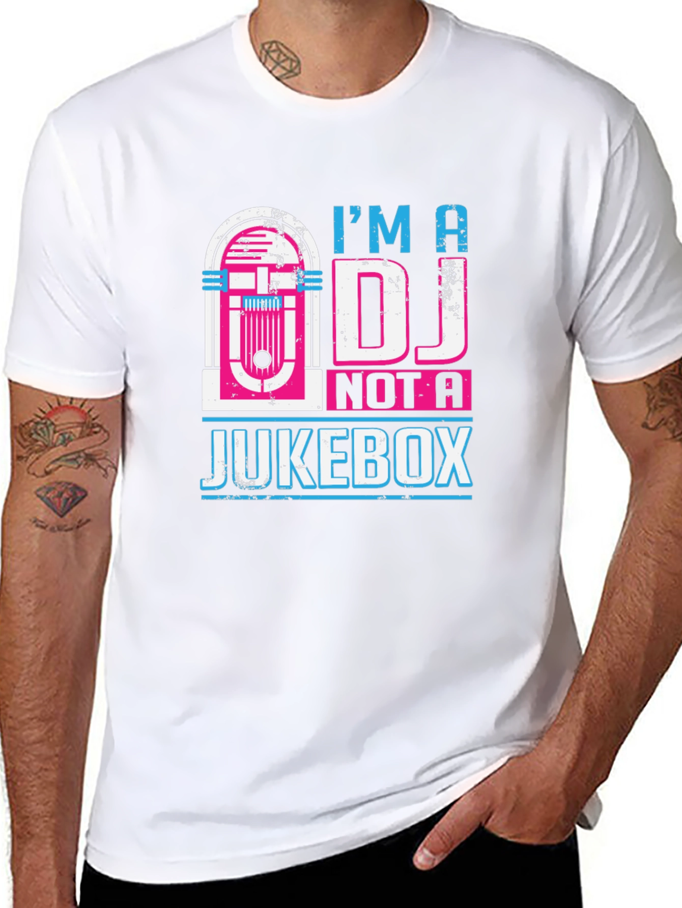 Im a DJ Not a Jukebox Graphic Tee