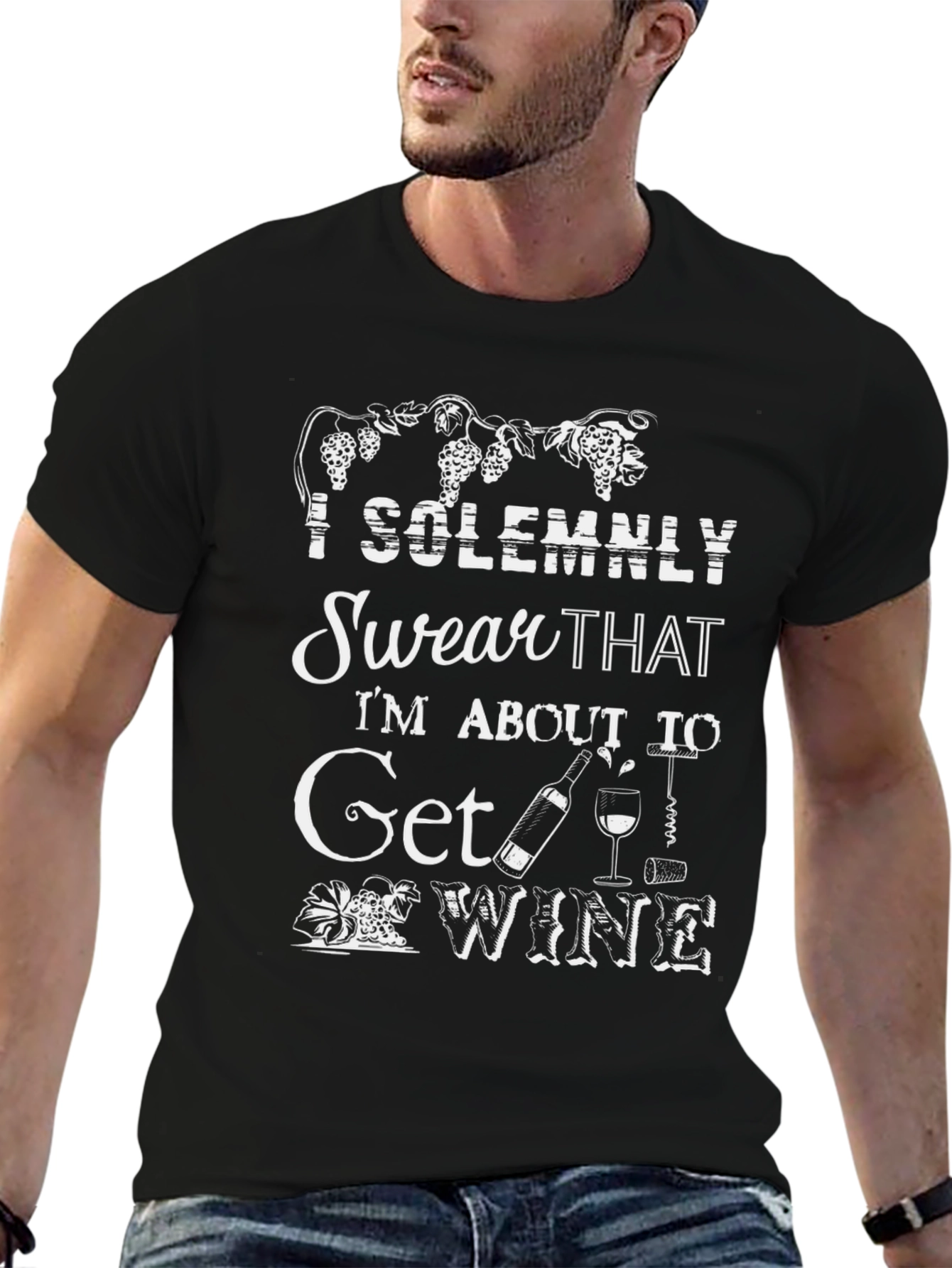 I Solemnly Swear Wine T-Shirt