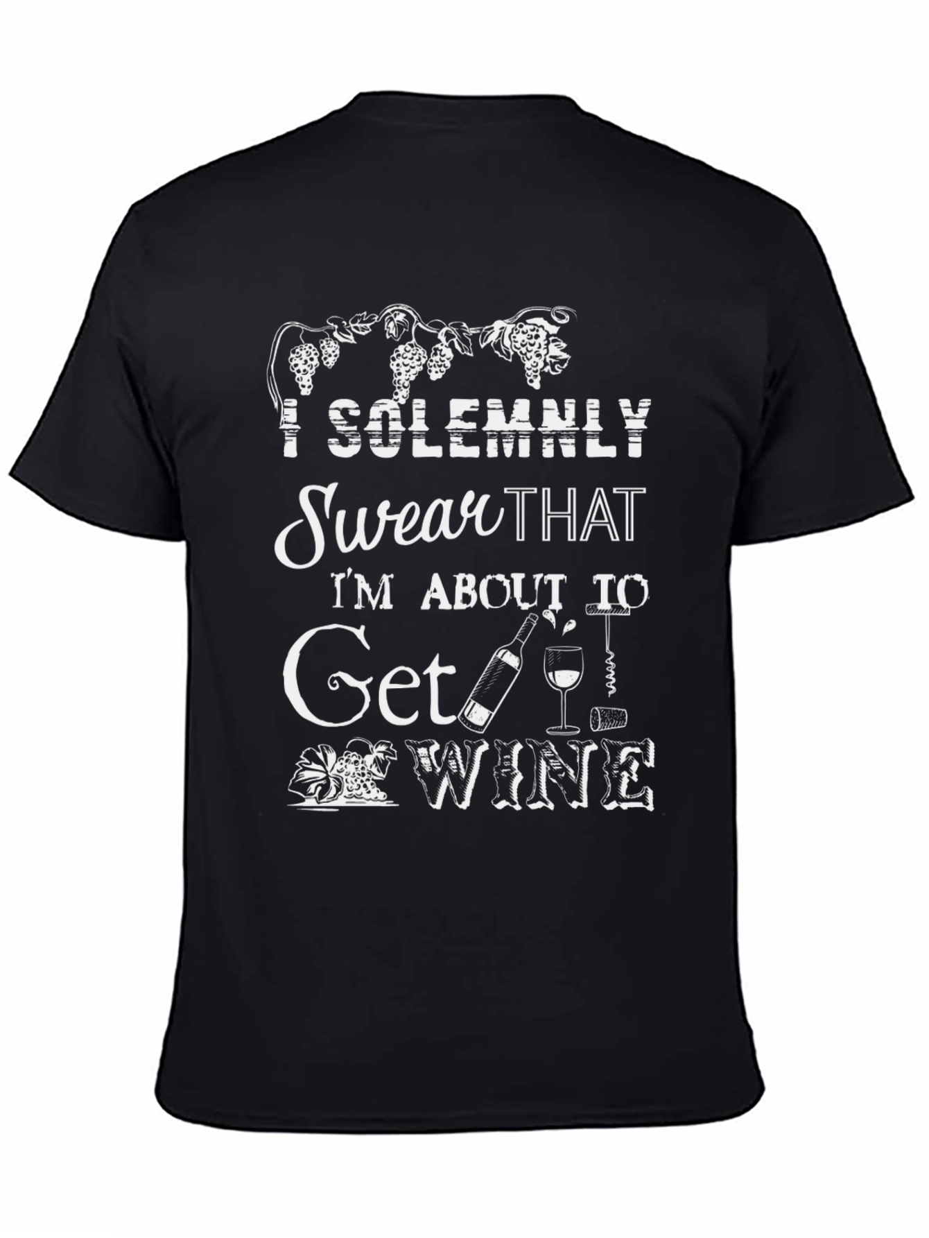 I Solemnly Swear Wine T-Shirt