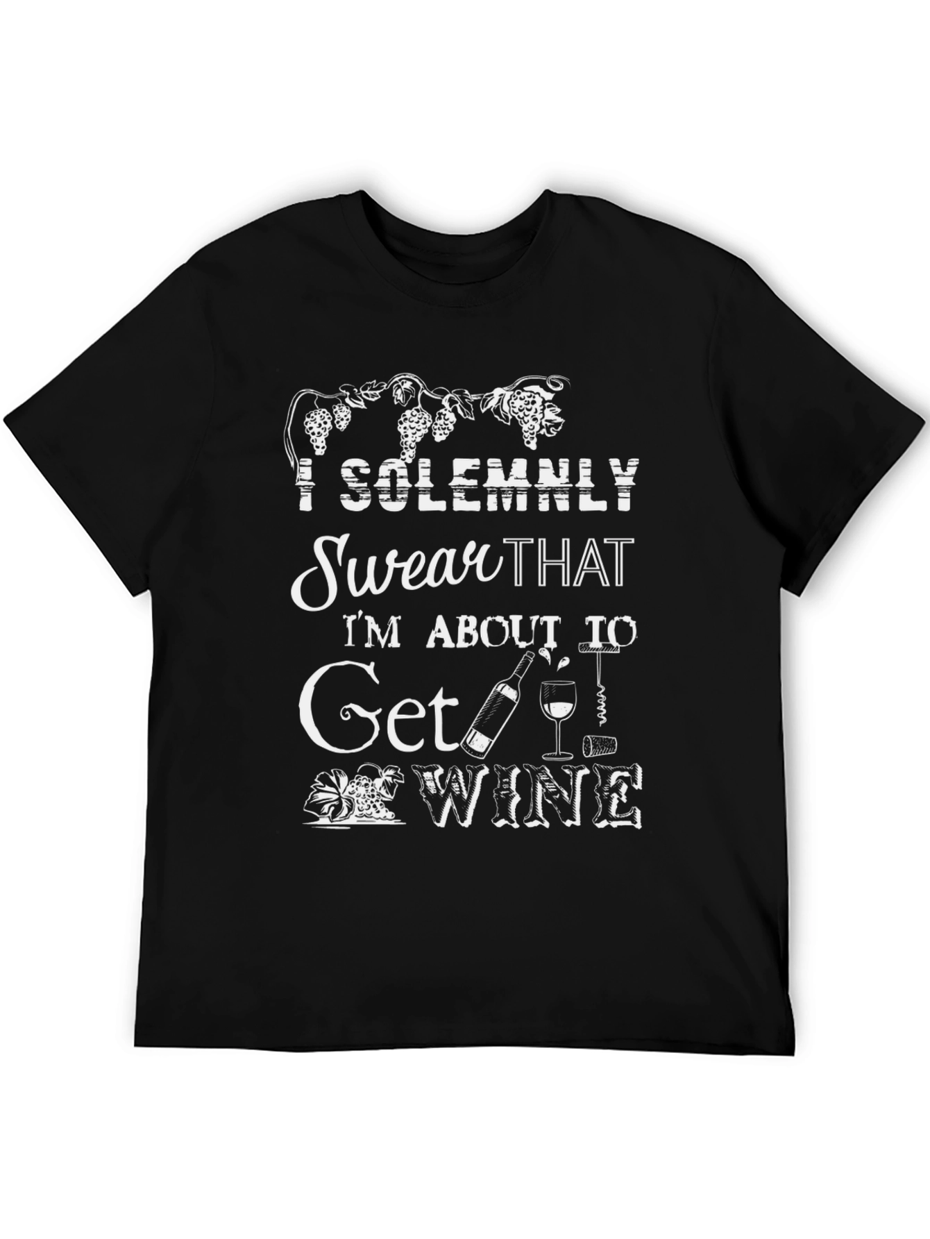I Solemnly Swear Wine T-Shirt