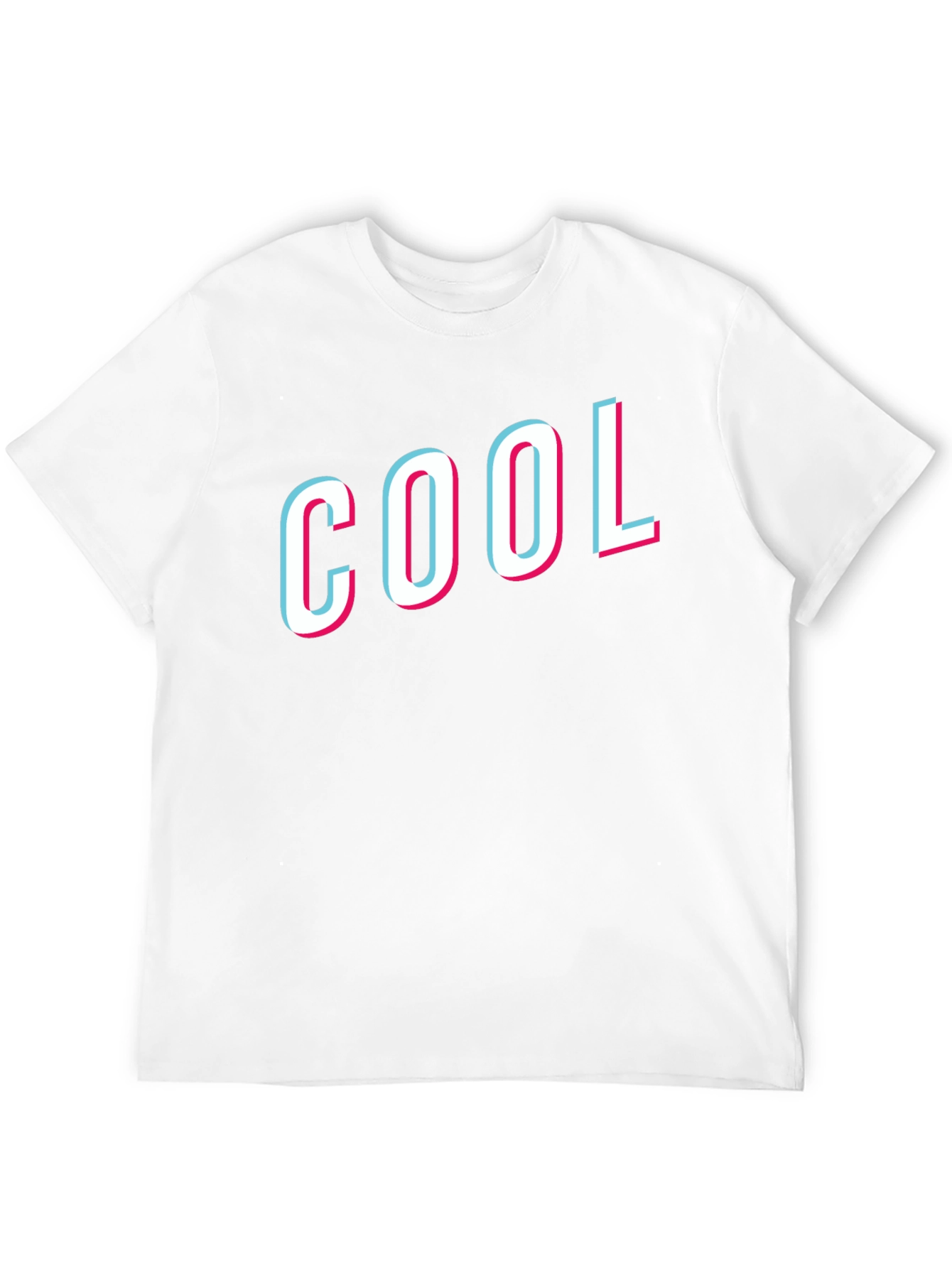 COOL Graphic T-Shirt - Black Cotton Blend Tee