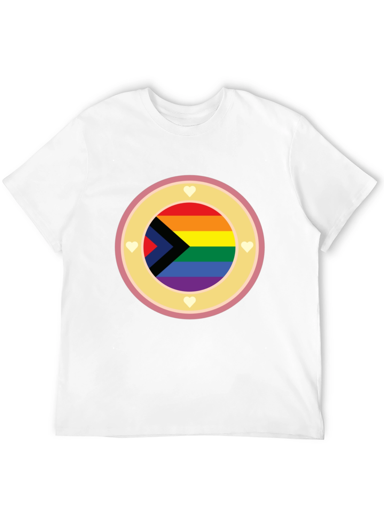 Pride Progress Flag Graphic Tee