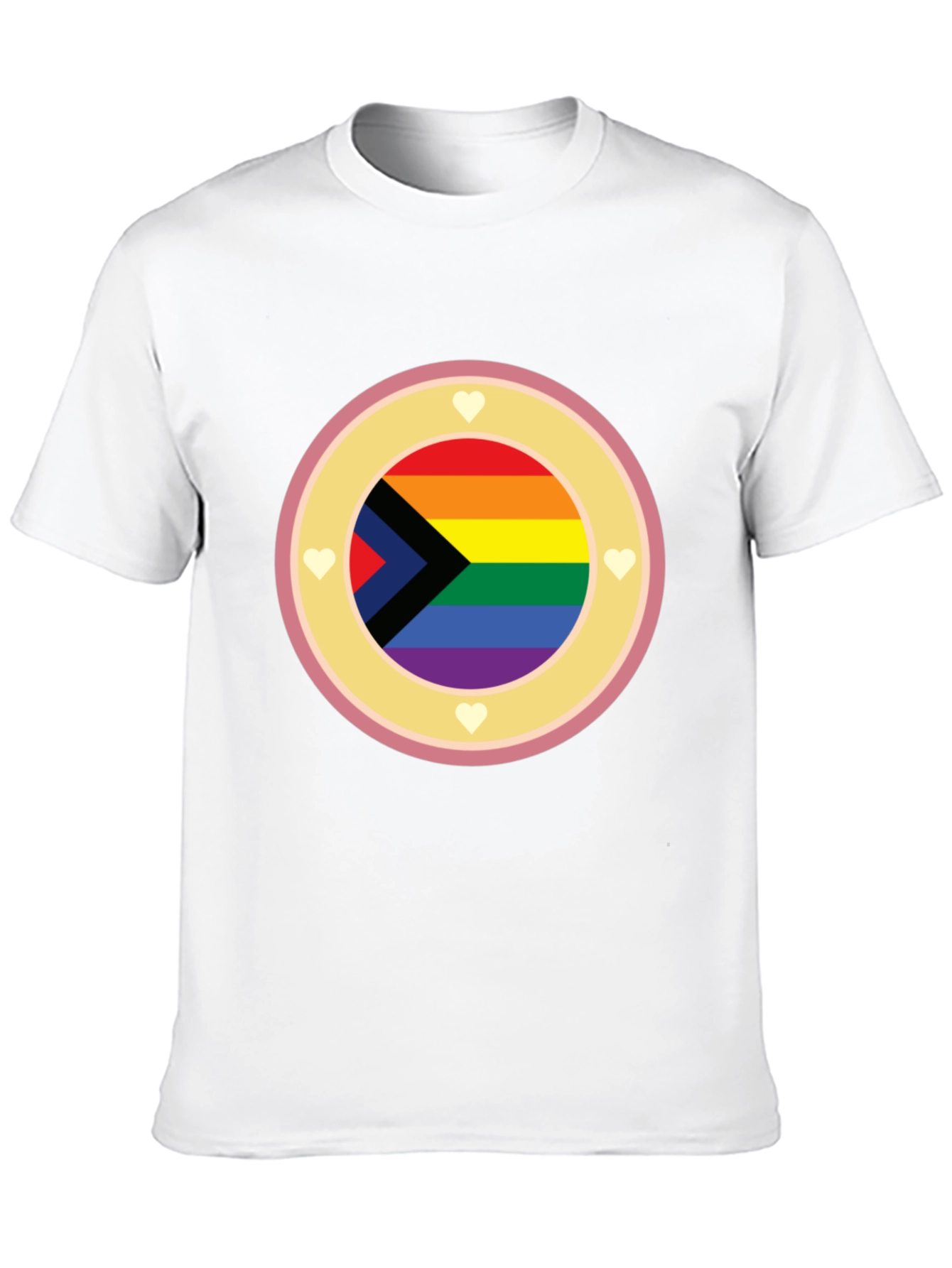 Pride Progress Flag Graphic Tee