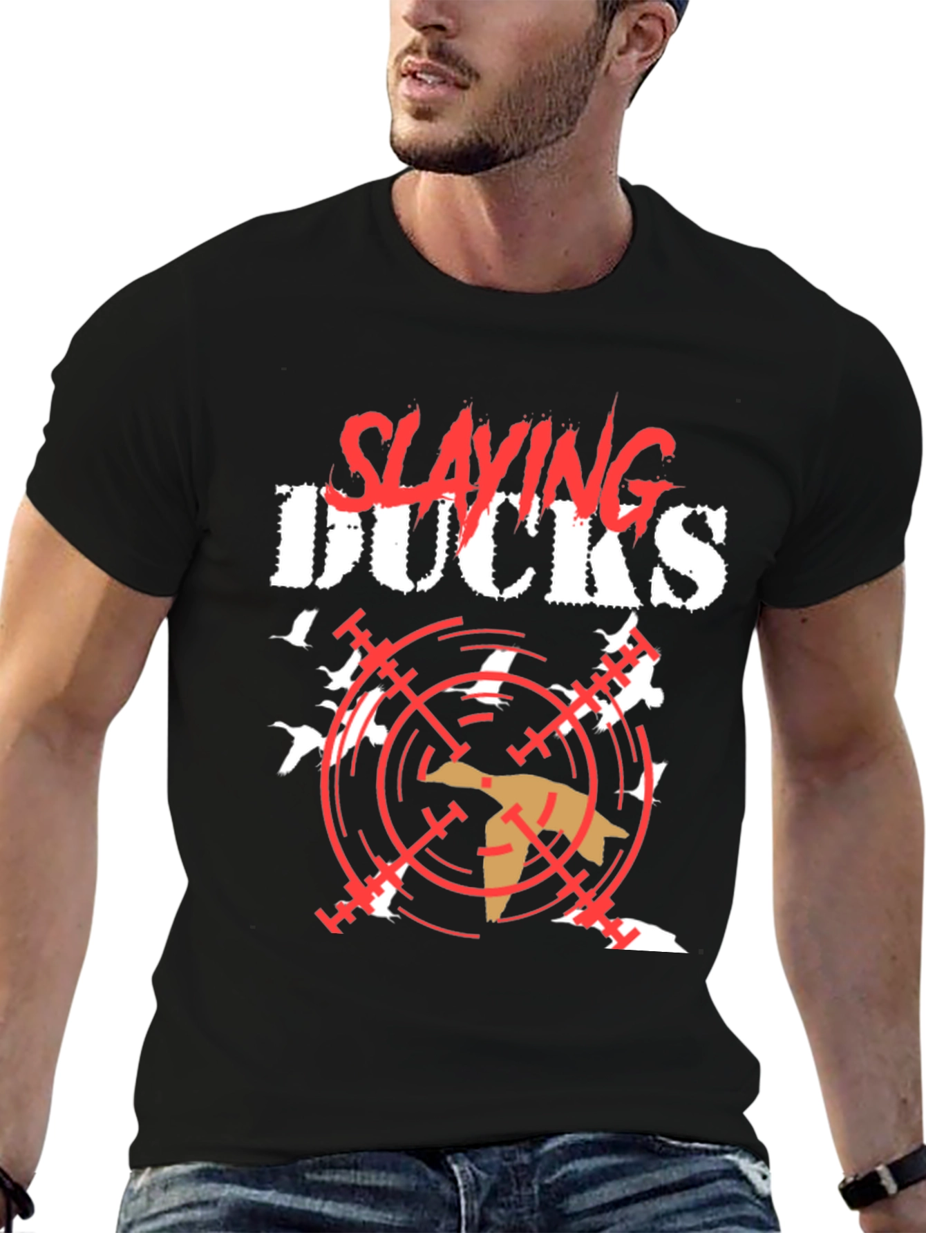 Slaying Ducks Hunting T-Shirt