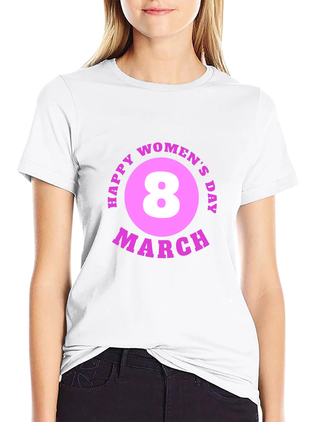 Happy Womens Day T-Shirt - March 8th Design