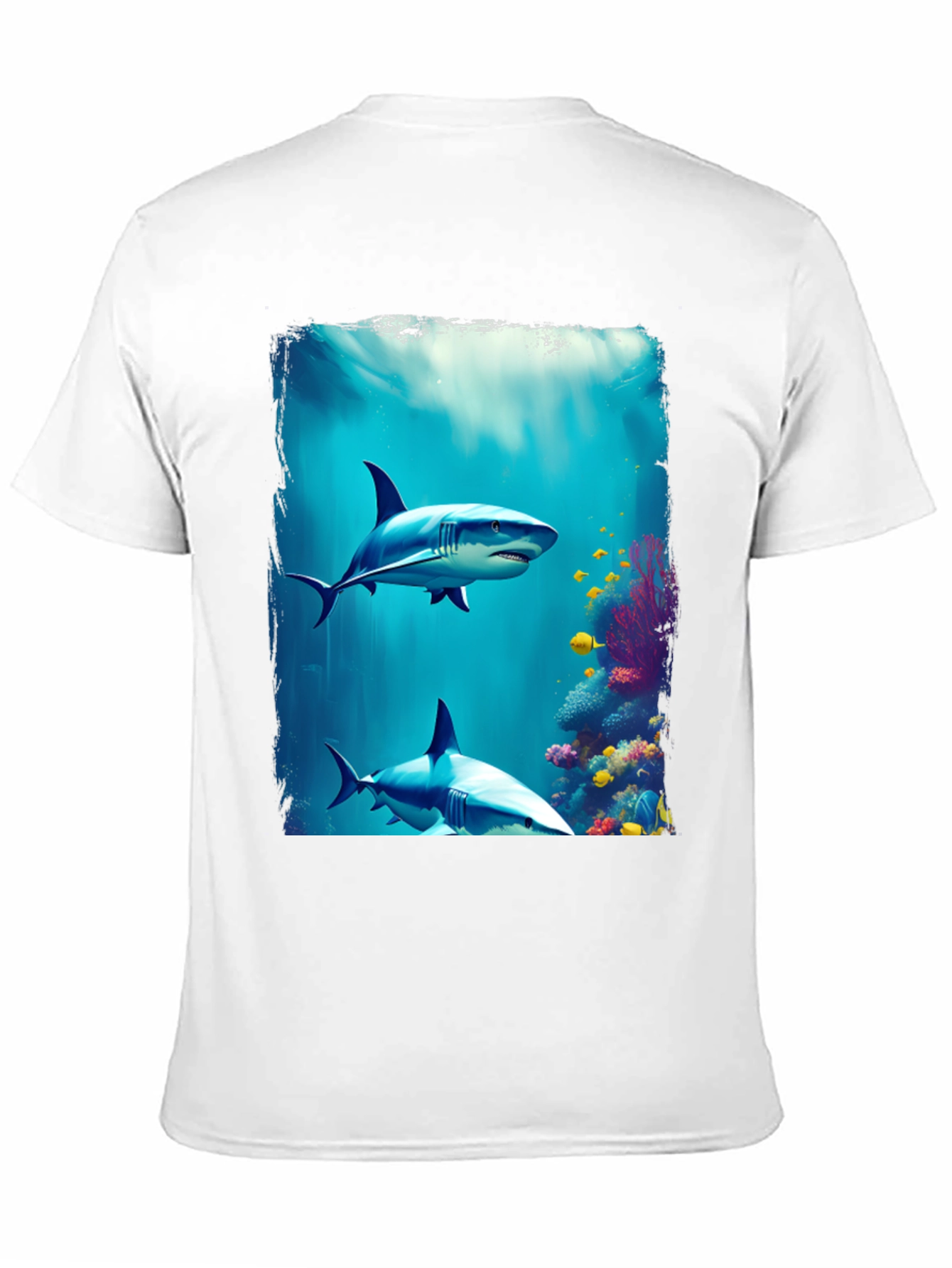 Shark Reef Graphic Tee - Ocean Life T-Shirt