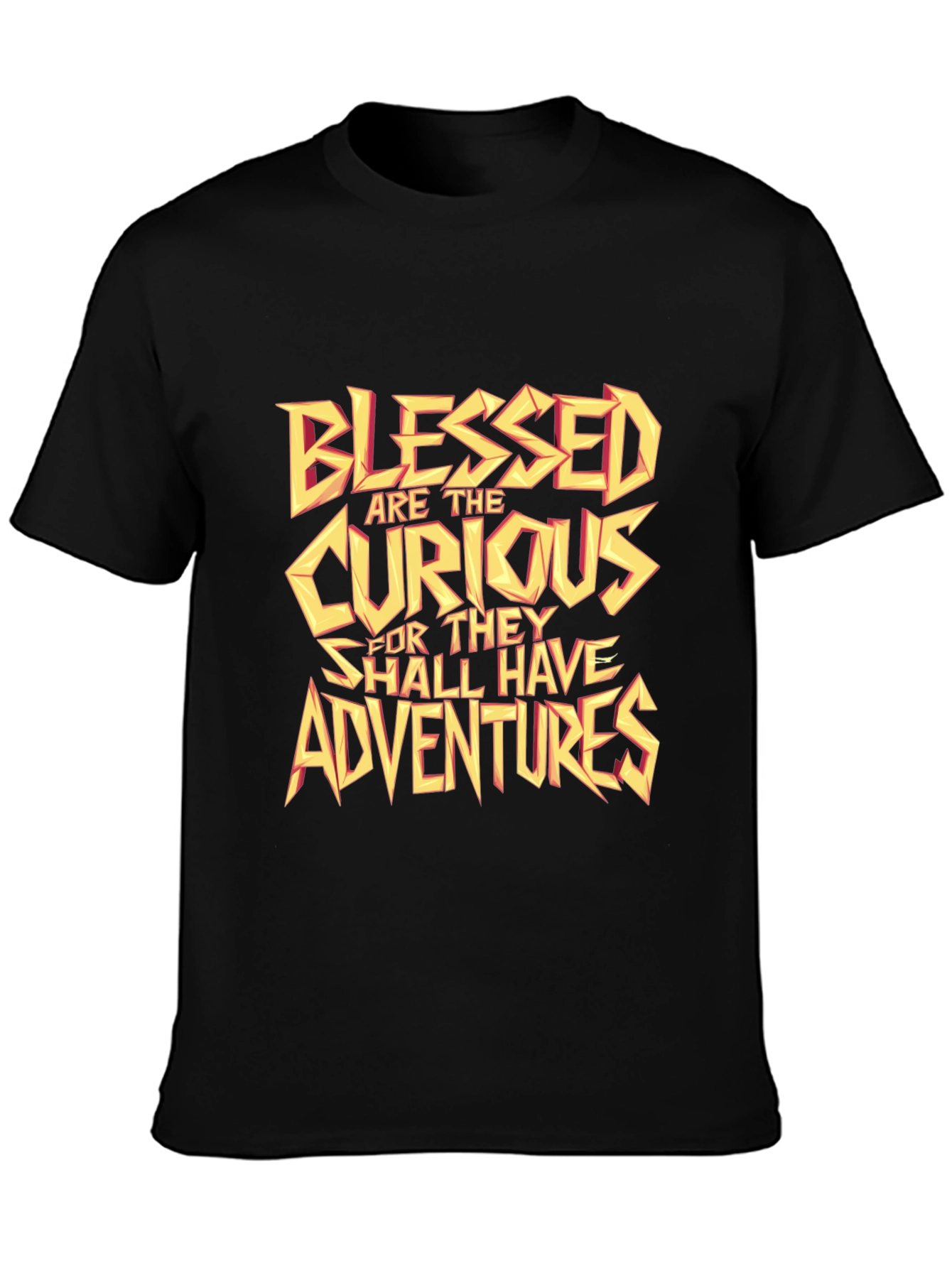 Blessed Are The Curious Graphic T-Shirt