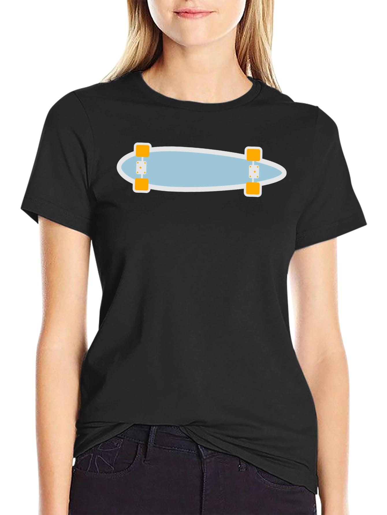 Skateboard Graphic Tee - Casual Style