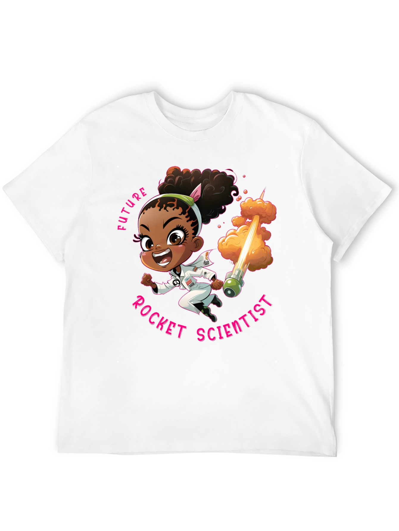 Future Rocket Scientist T-Shirt - Black