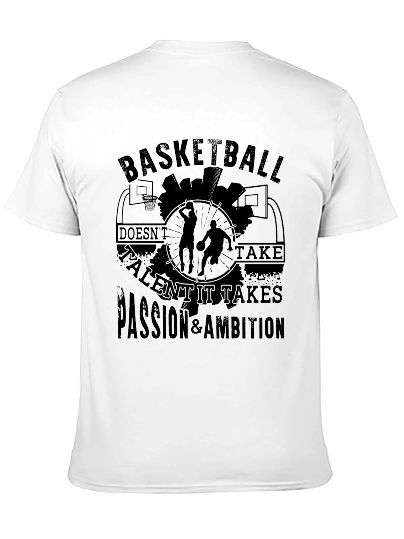 Basketball Passion & Ambition Graphic Tee