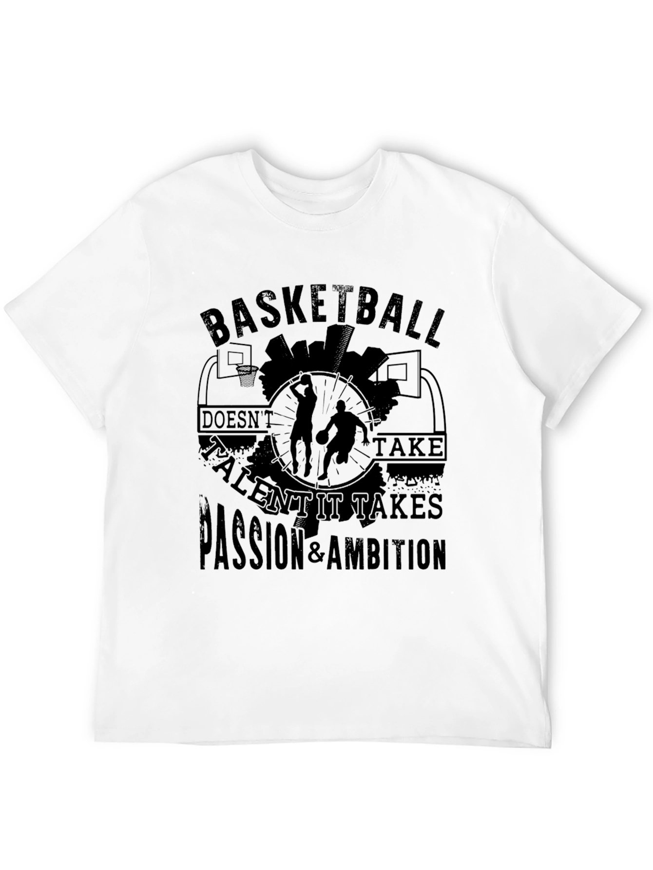 Basketball Passion & Ambition Graphic Tee