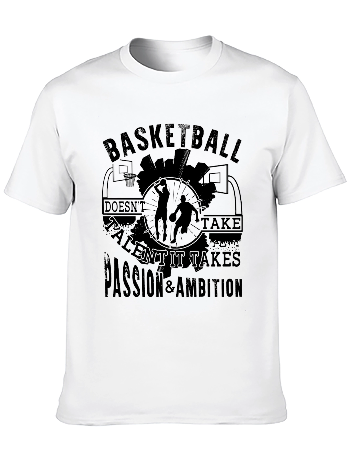 Basketball Passion & Ambition Graphic Tee