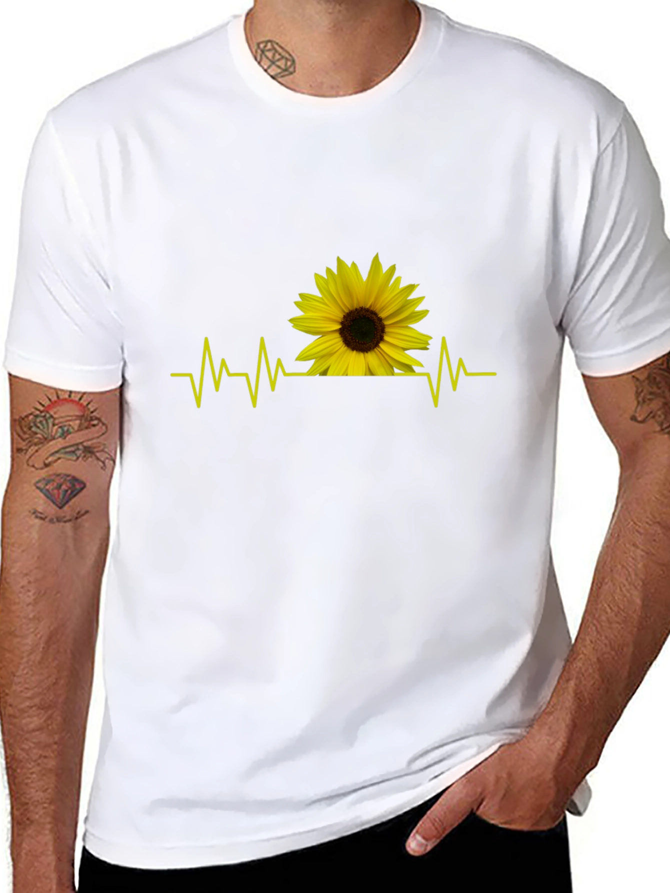 Sunflower Heartbeat T-Shirt
