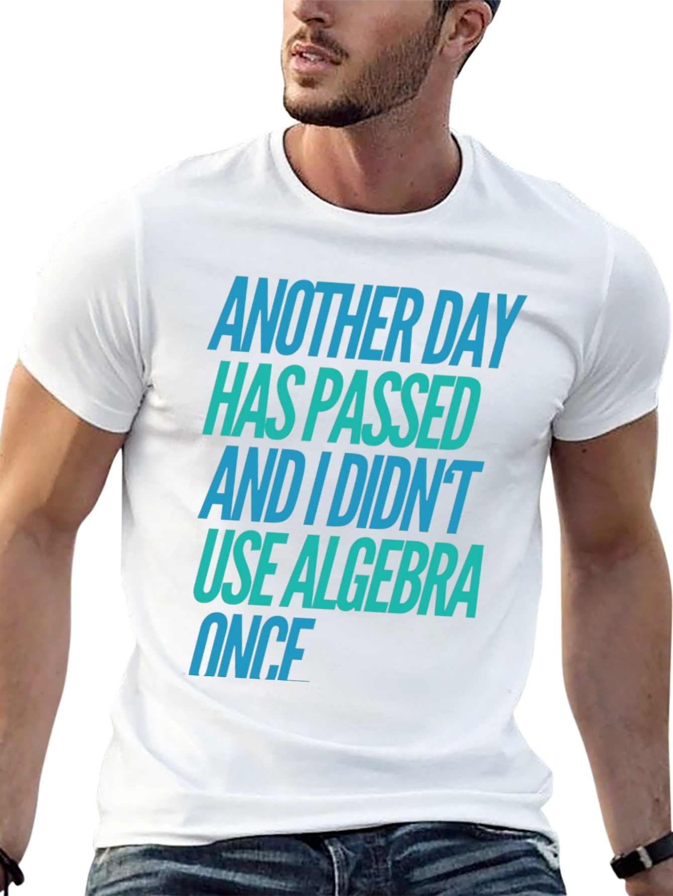 Funny Algebra T-Shirt - Another Day Passed