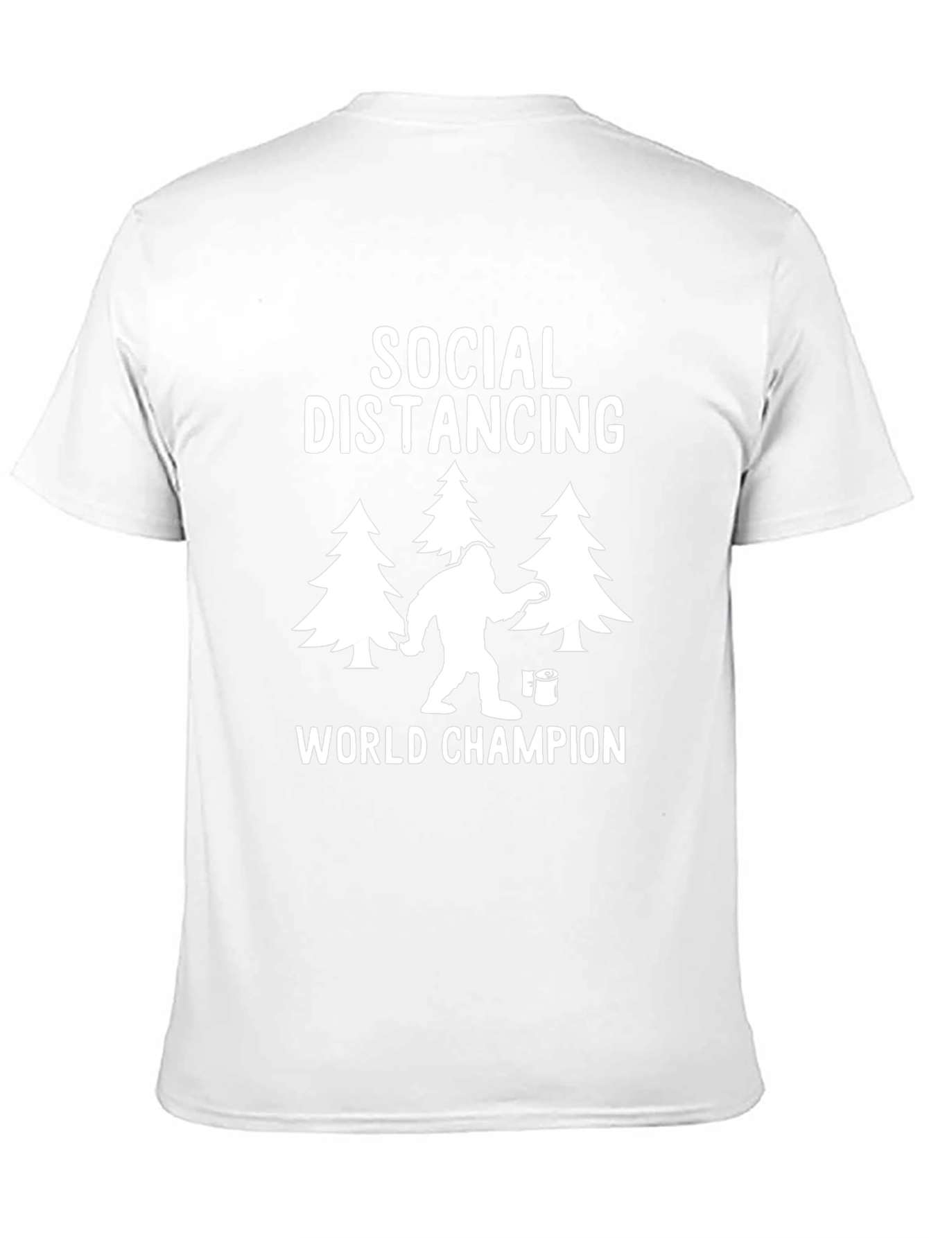 Social Distancing World Champion Graphic Tee