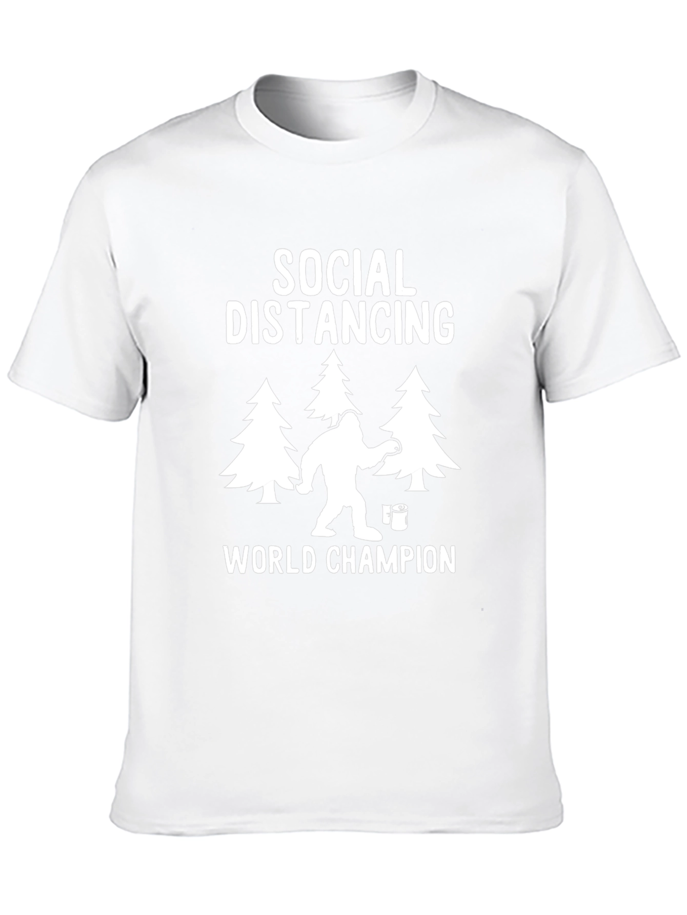 Social Distancing World Champion Graphic Tee