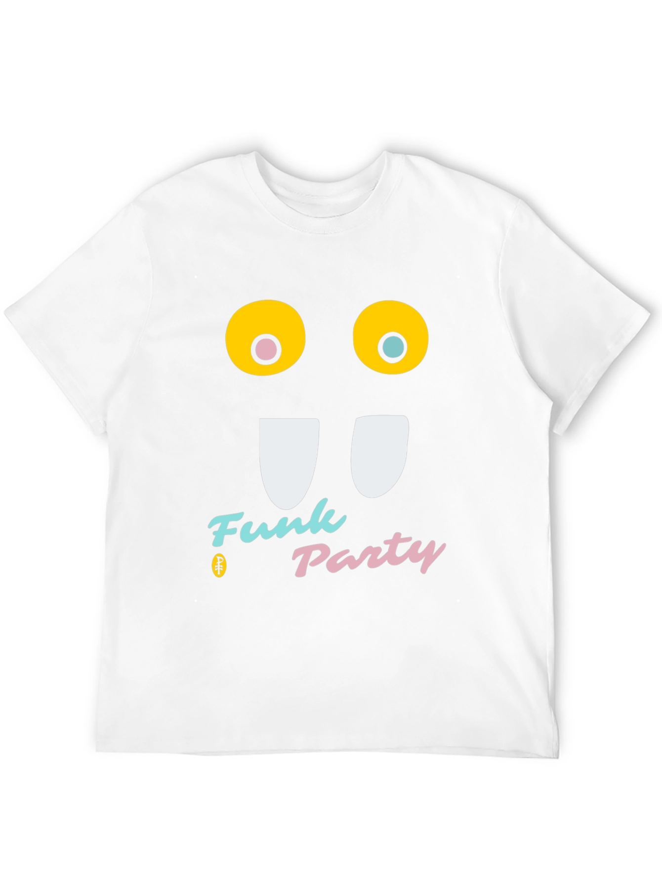 Funky Party Black T-Shirt - Graphic Novelty Tee