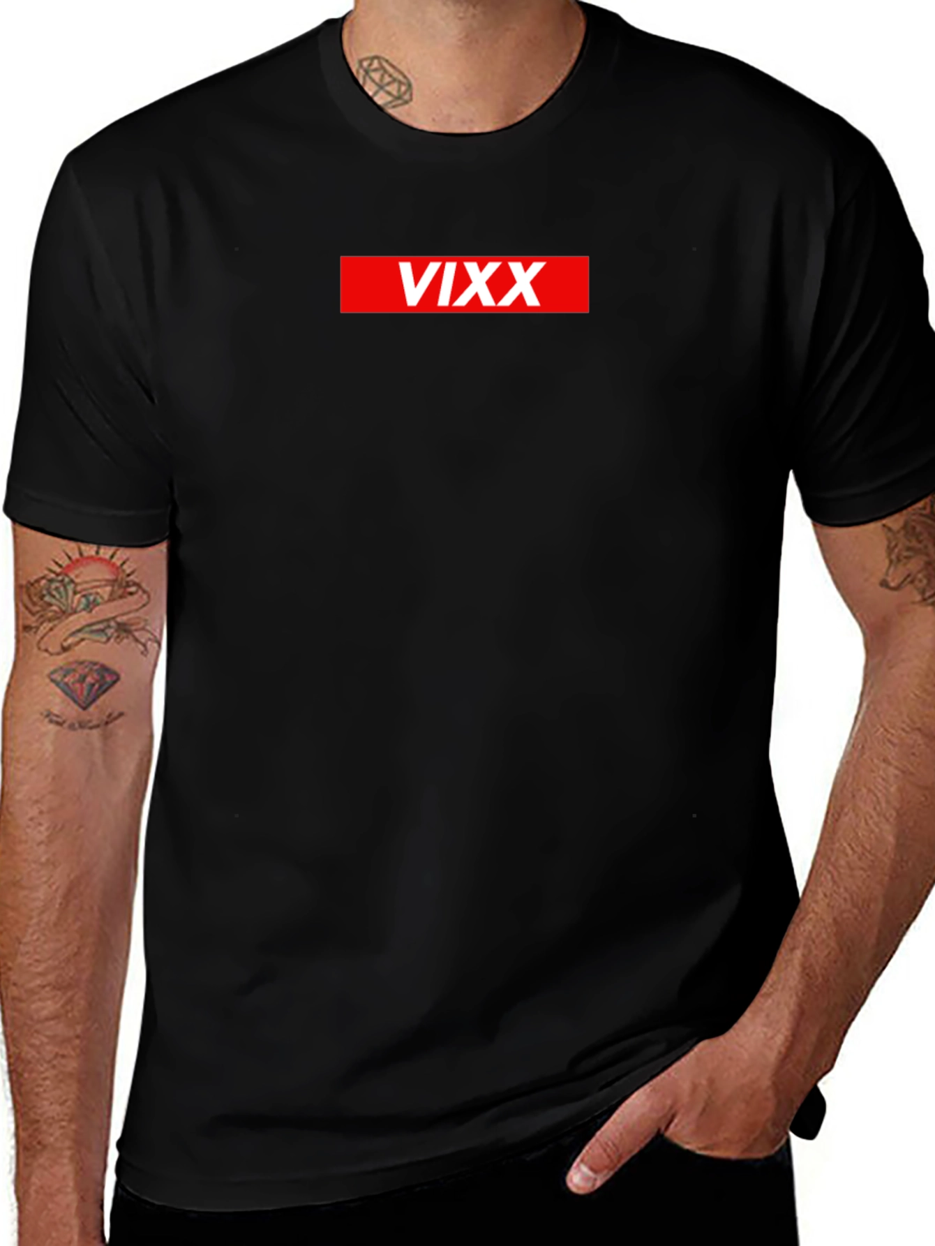 VIXX Logo Black T-Shirt