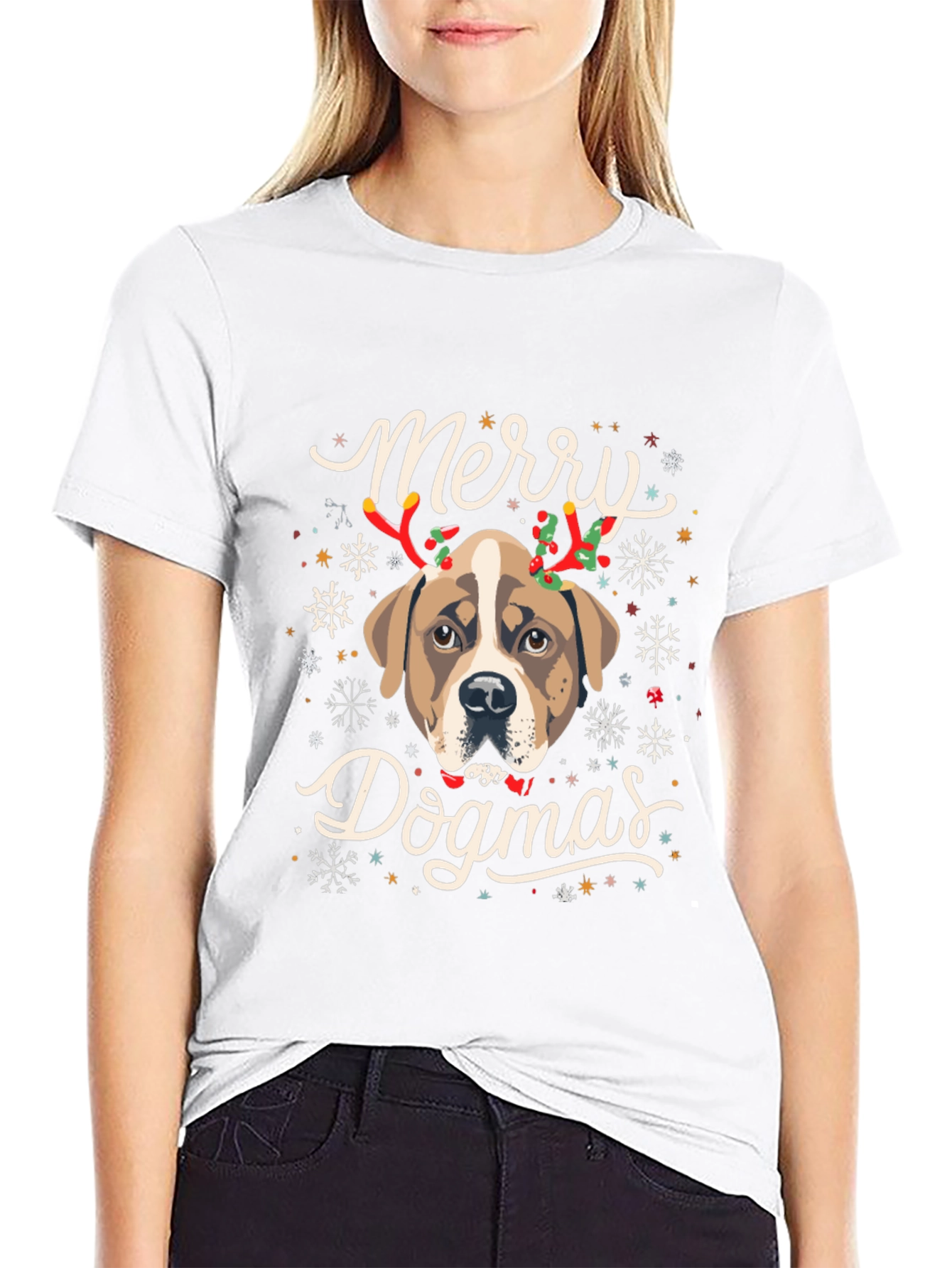 Merry Dogmas Christmas T-Shirt