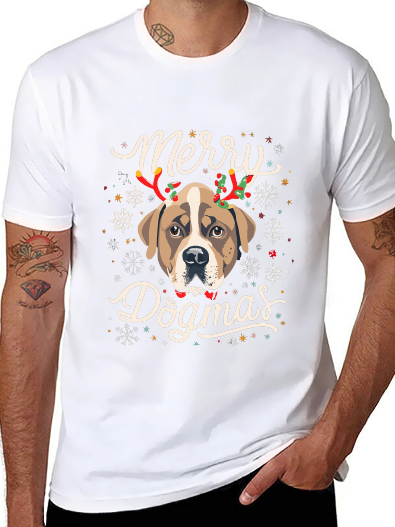 Merry Dogmas Christmas T-Shirt