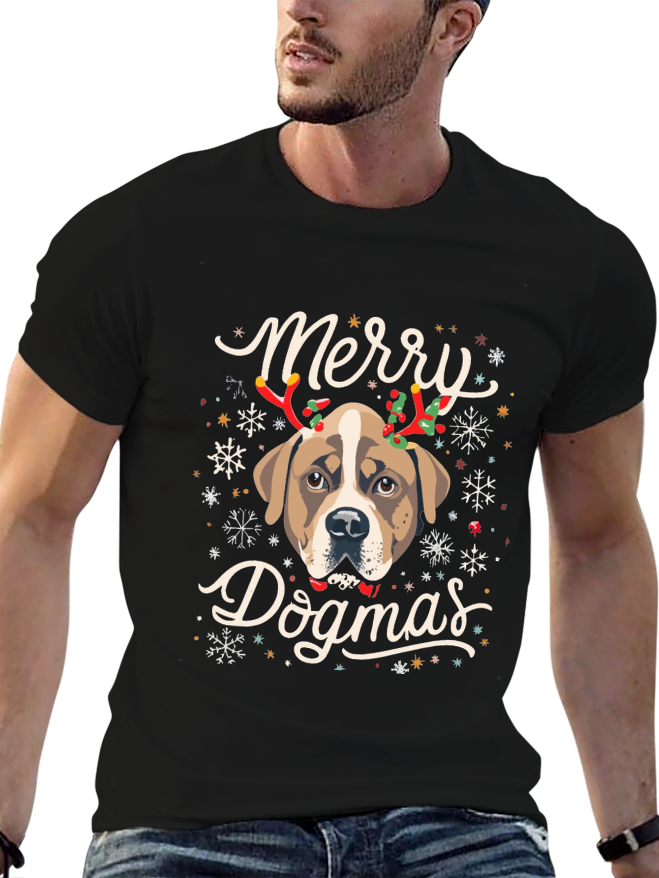 Merry Dogmas Christmas T-Shirt