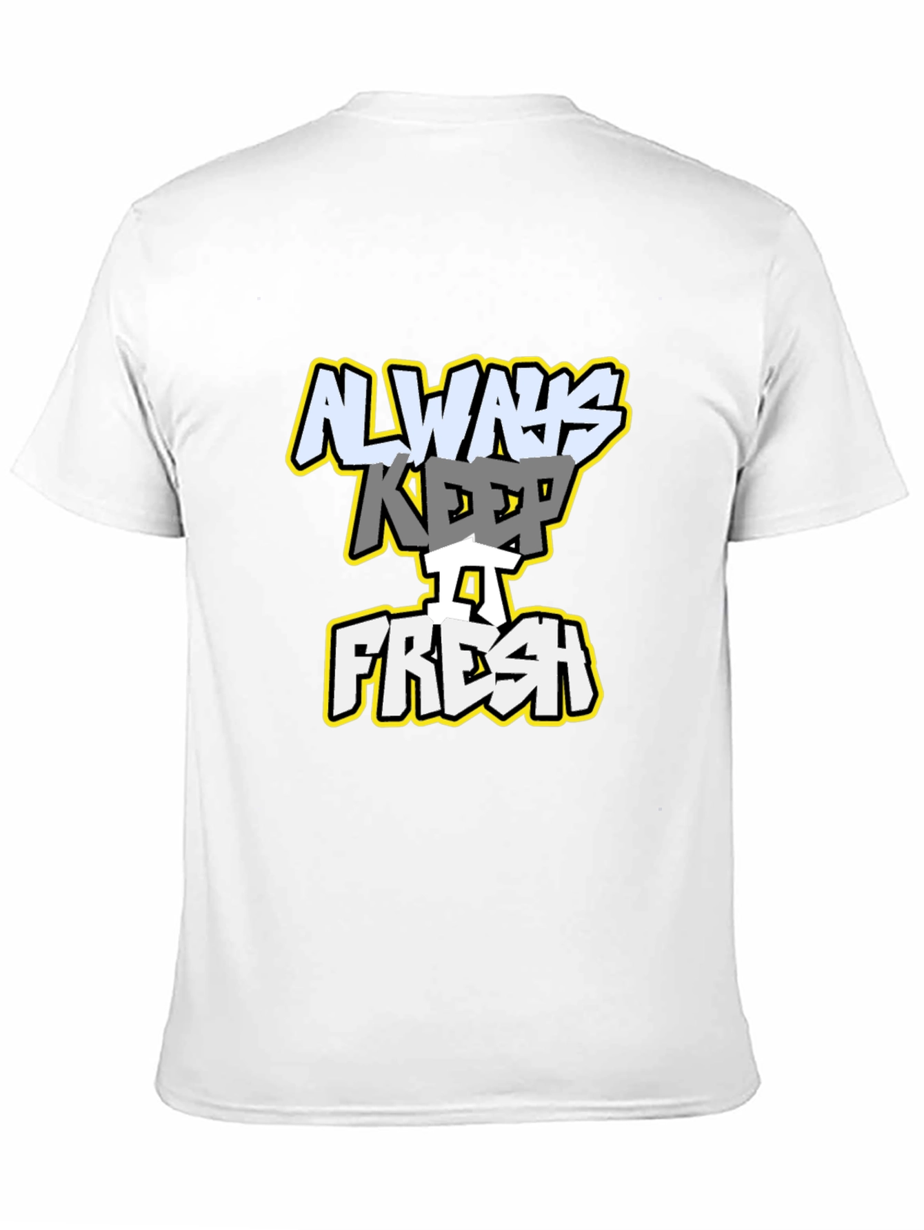 Always Keep it Fresh Black Graphic T-Shirt